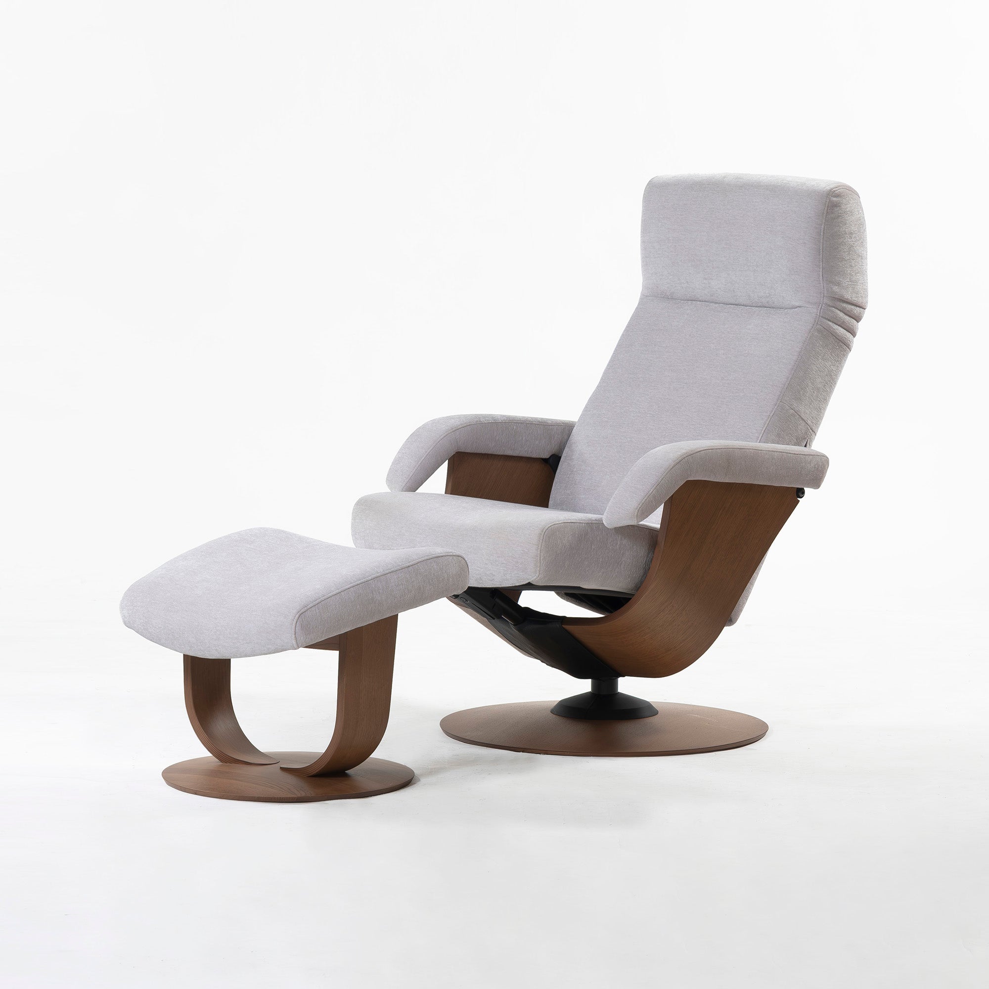 リクライニングチェア カリモク karimoku THE FIRST ザ・ファースト RU71 パーソナルチェア RU01 オットマン オーク材 北欧モダン 和モダン