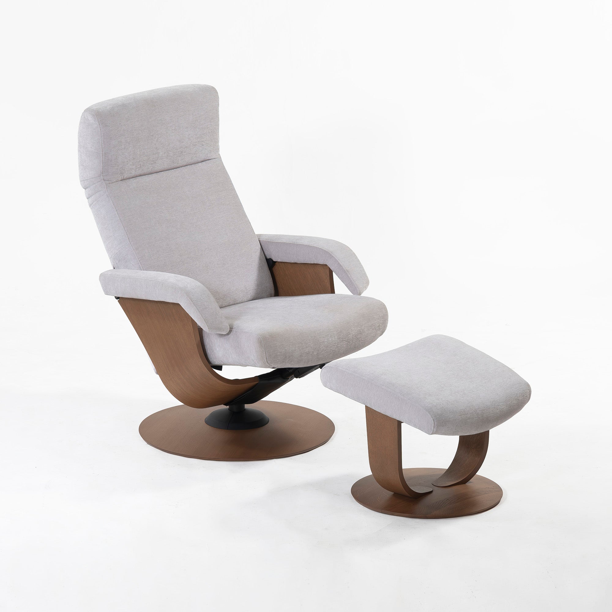 リクライニングチェア カリモク karimoku THE FIRST ザ・ファースト RU71 パーソナルチェア RU01 オットマン オーク材 北欧モダン 和モダン