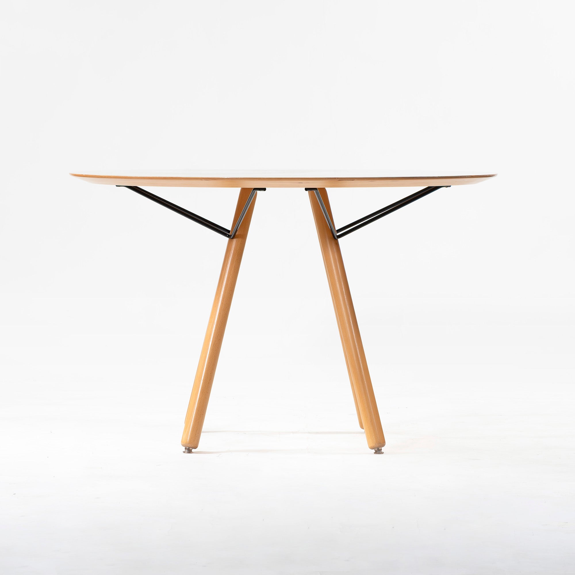 ダイニングテーブル EUREKA ラウンドテーブル 直径110cm ビーチ材 北欧 ナチュラル カジュアル  モダン カフェ風 円形テーブル 丸テーブル