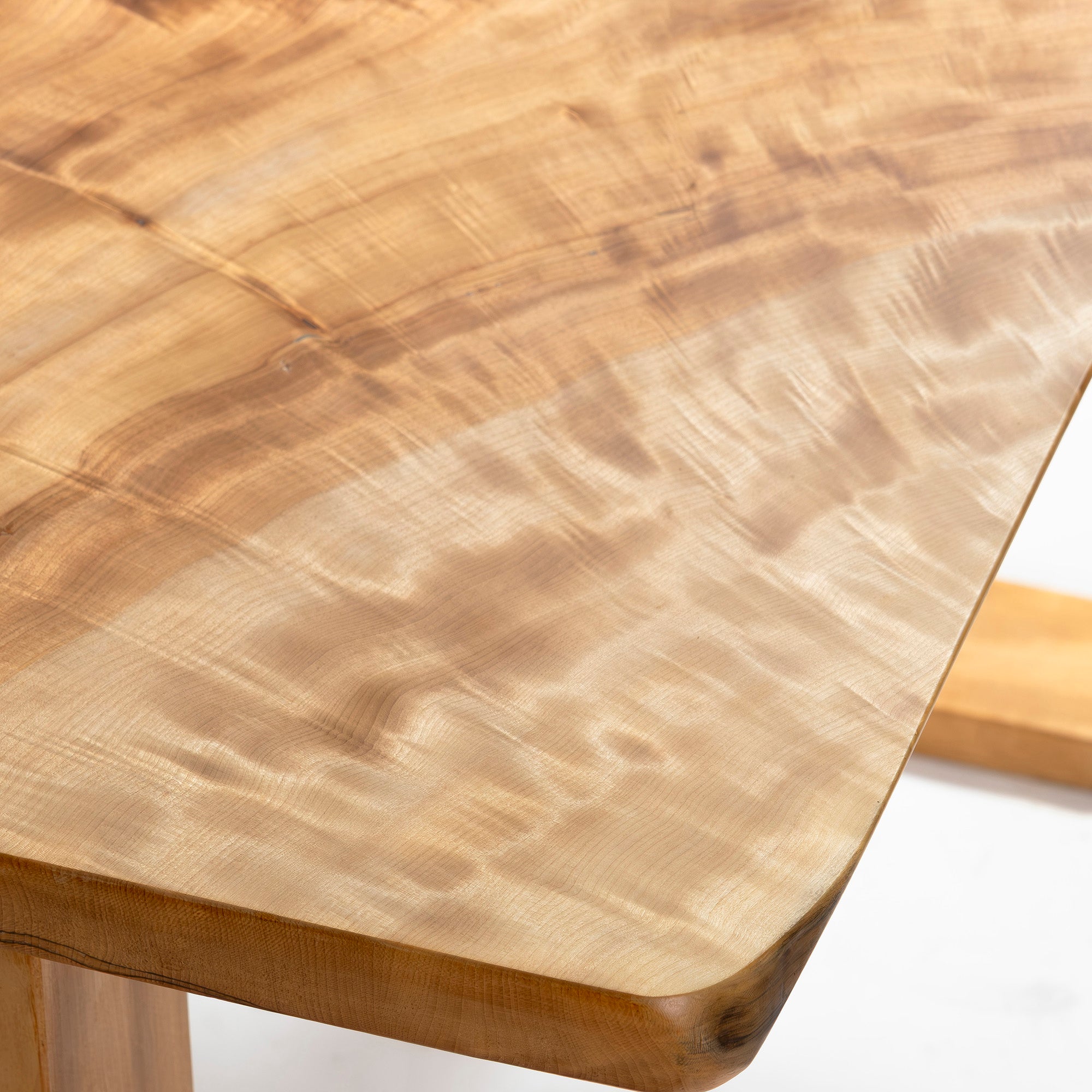 ダイニングテーブル BC工房 栃一枚板 LDテーブル 幅100cm 無垢材 コンパクト ◆天板再塗装済み◆ トチ材 一枚板テーブル リビングテーブル