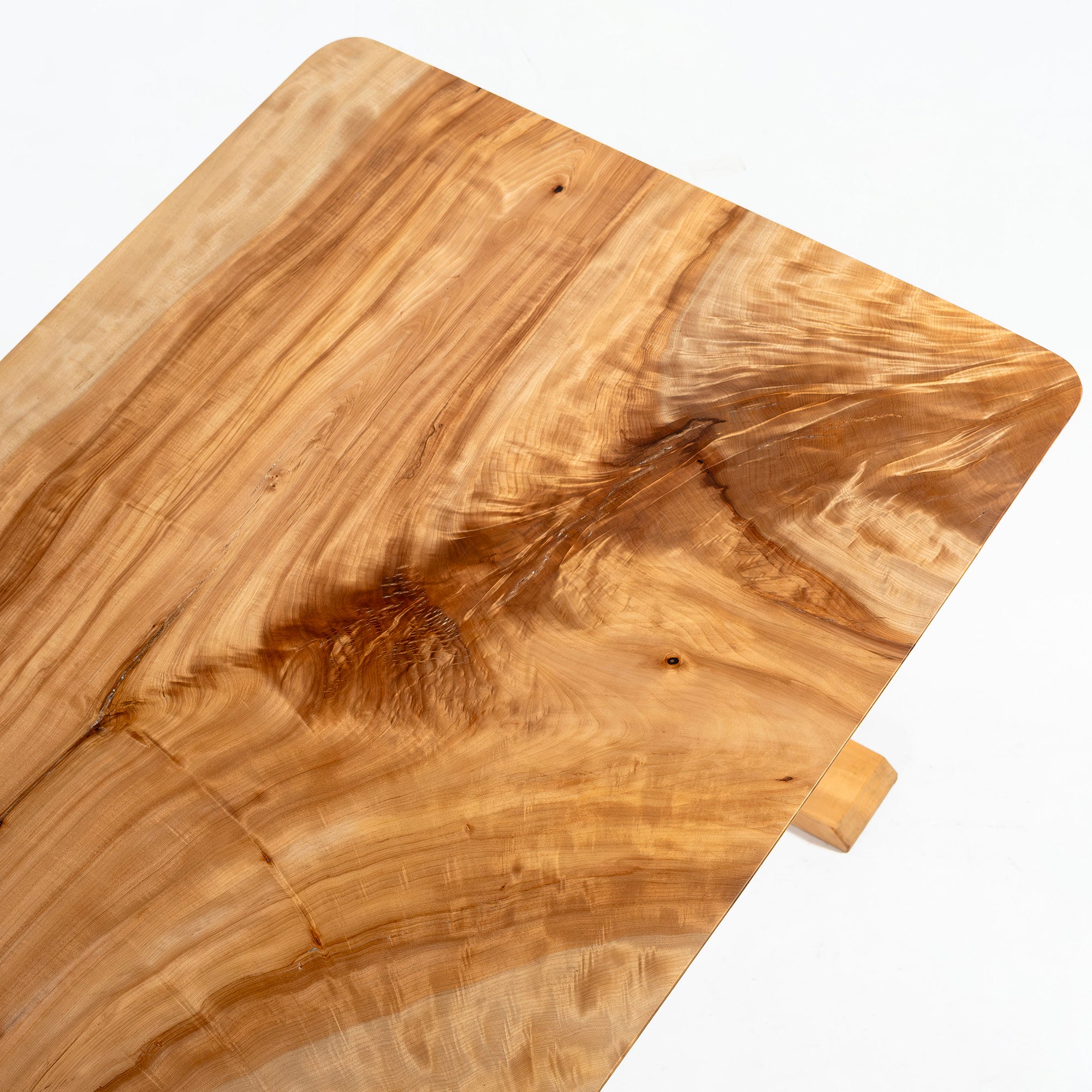 ダイニングテーブル BC工房 栃一枚板 LDテーブル 幅100cm 無垢材 コンパクト ◆天板再塗装済み◆ トチ材 一枚板テーブル リビングテーブル