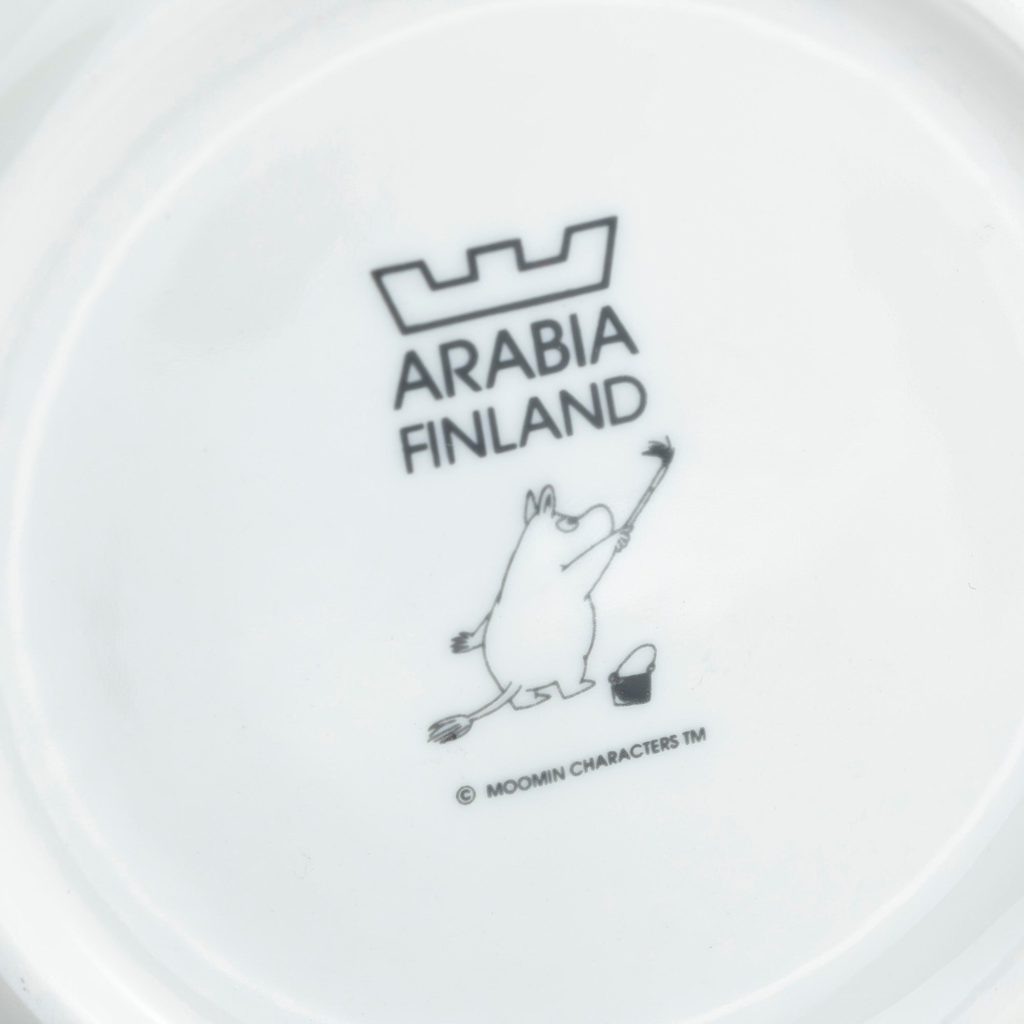 アラビア ARABIA ムーミン ヴィンテージ チルドレンセット プレート＆マグ 1990年代 フィンランド製 美品【箱付】