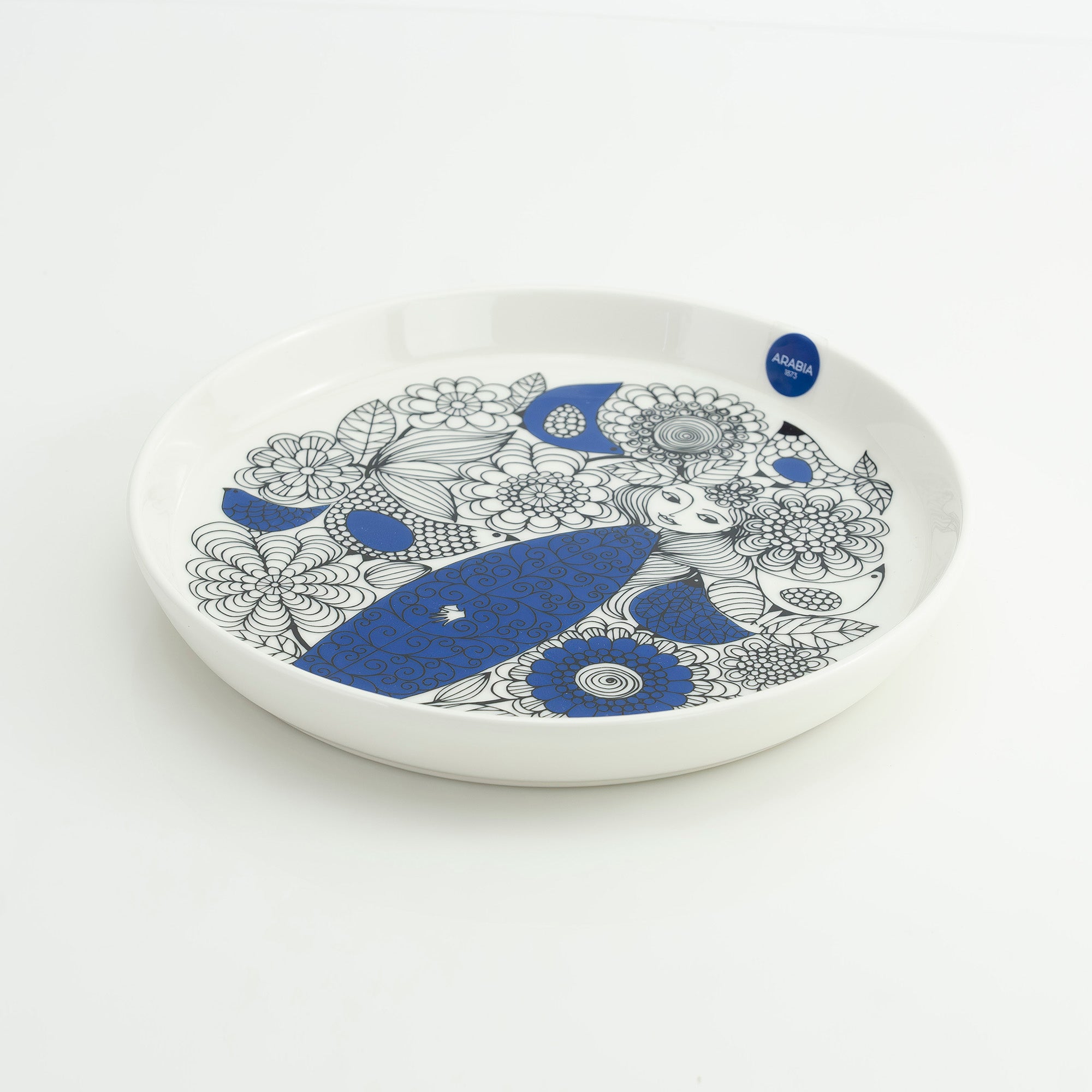 アラビア パストラーリ ARABIA Pastoraali プレート 19cm エステリ・トムラ 北欧 食器 フィンランドデザイン 美品【箱付】