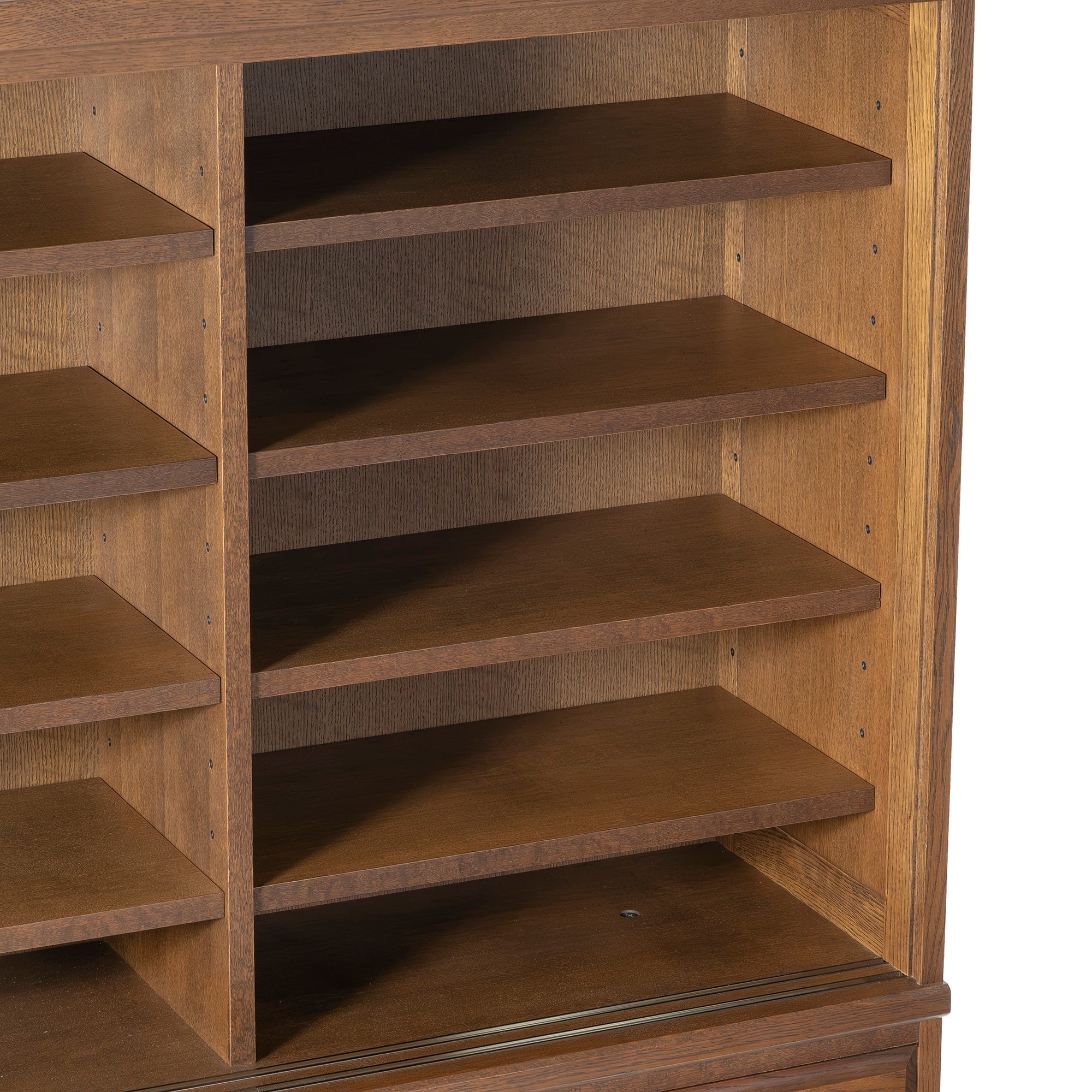 食器棚 旭川家具 クリエイトファニチャー CREATE FURNITURE 旭 水屋箪笥 ナラ材 オーク材 幅120 キッチンボード ダイニングボード 和モダン