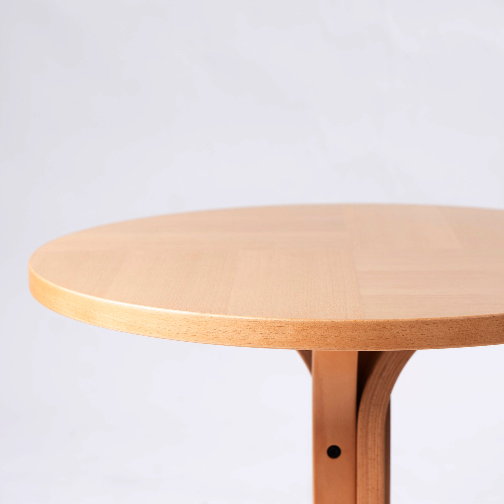 サイドテーブル 天童木工 Tendo T-2394WB-NT カフェテーブル ビーチ材 曲木 ベントウッド ナチュラルモダン 北欧 ジャパニーズモダン 民藝