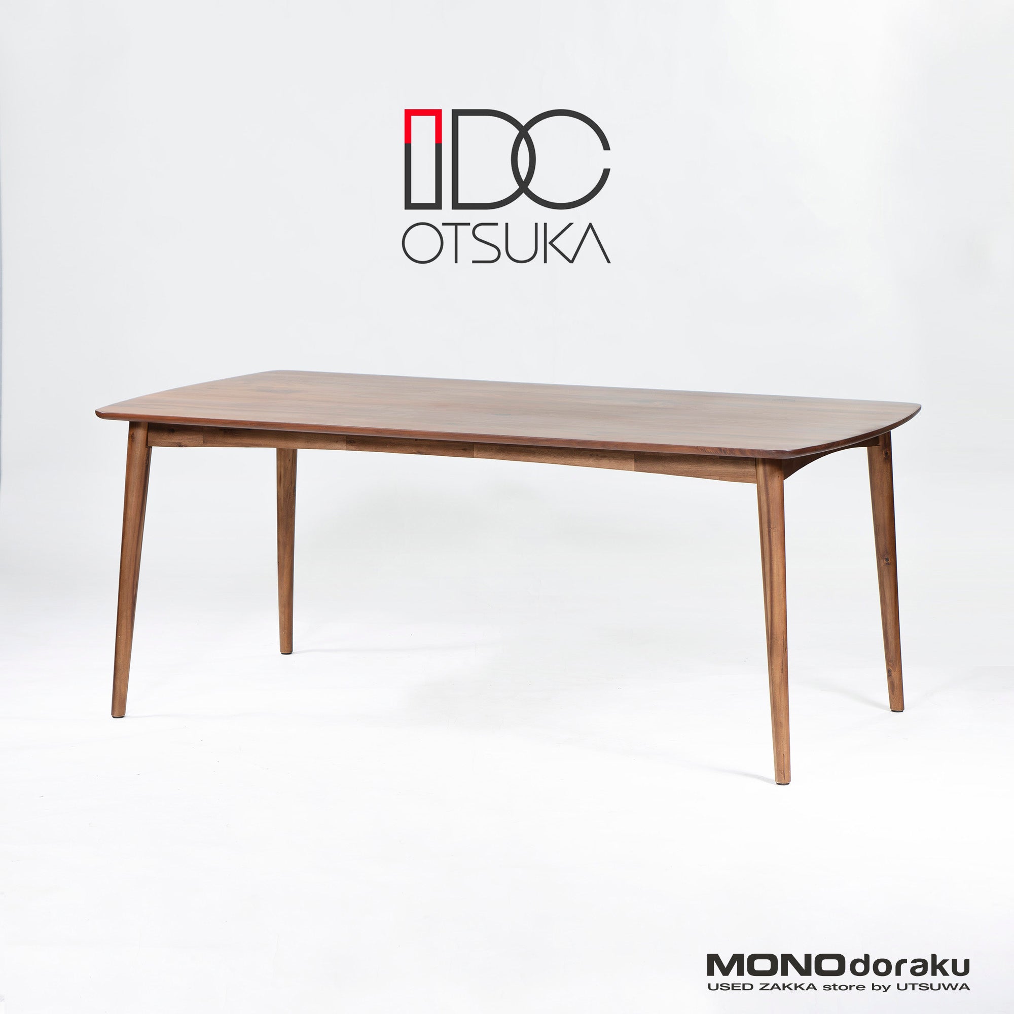 ダイニングテーブル IDC大塚 CINEMA2 シネマ2 ウォールナット アカシア 無垢材 幅180cm 北欧モダン ナチュラル シンプル 食卓テーブル
