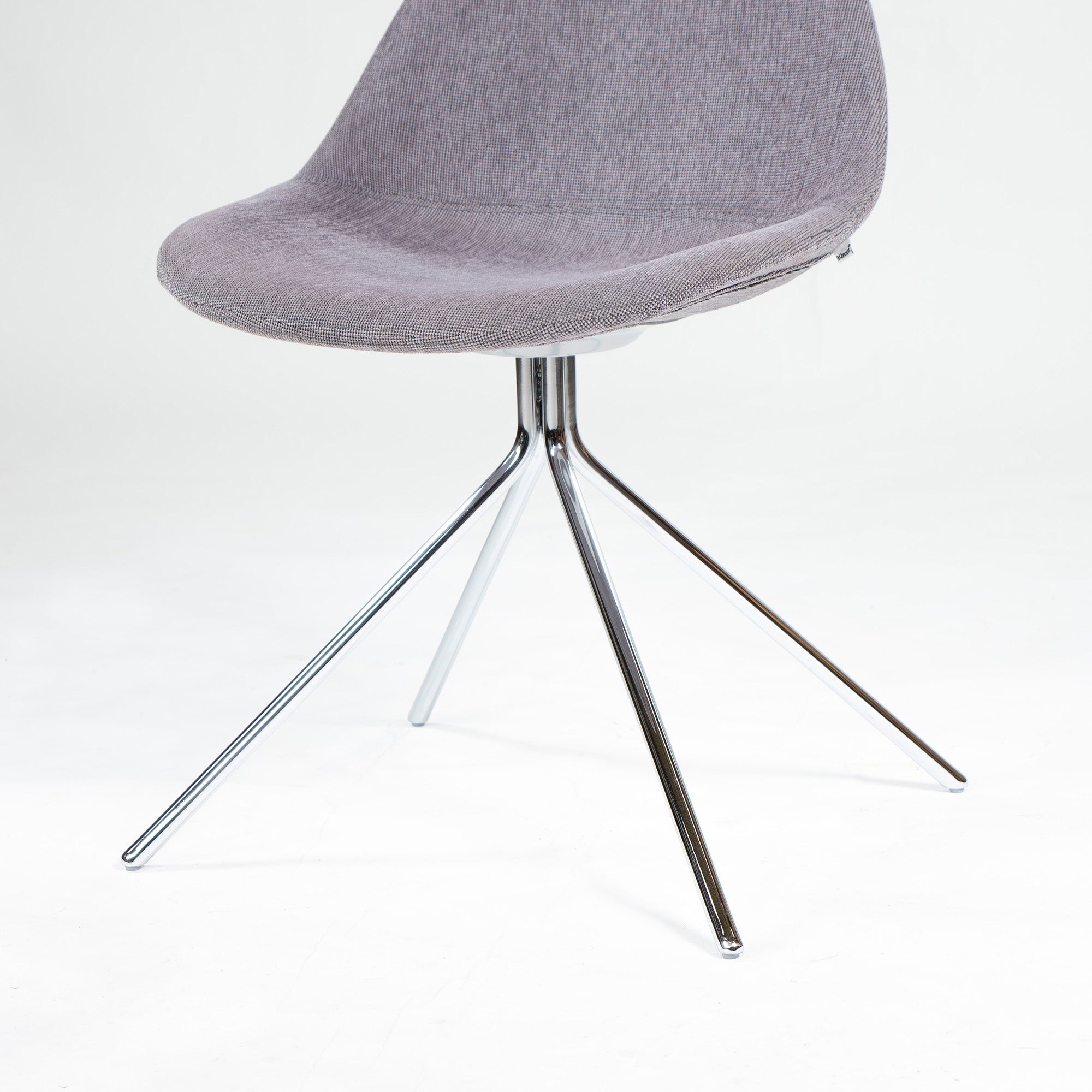 ダイニングチェア ボーコンセプト BoConcept Ottawa ファブリック グレー系 有機的フォルム デザイナーズ 北欧モダン ミッドセンチュリー