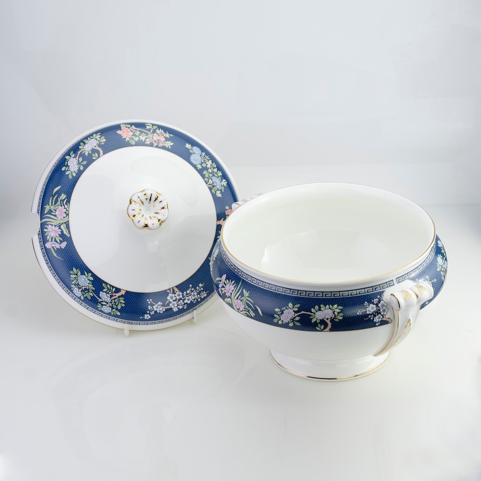 ウェッジウッド ブルーサイアム WEDGWOOD BLUE SIAM スープチュリーン