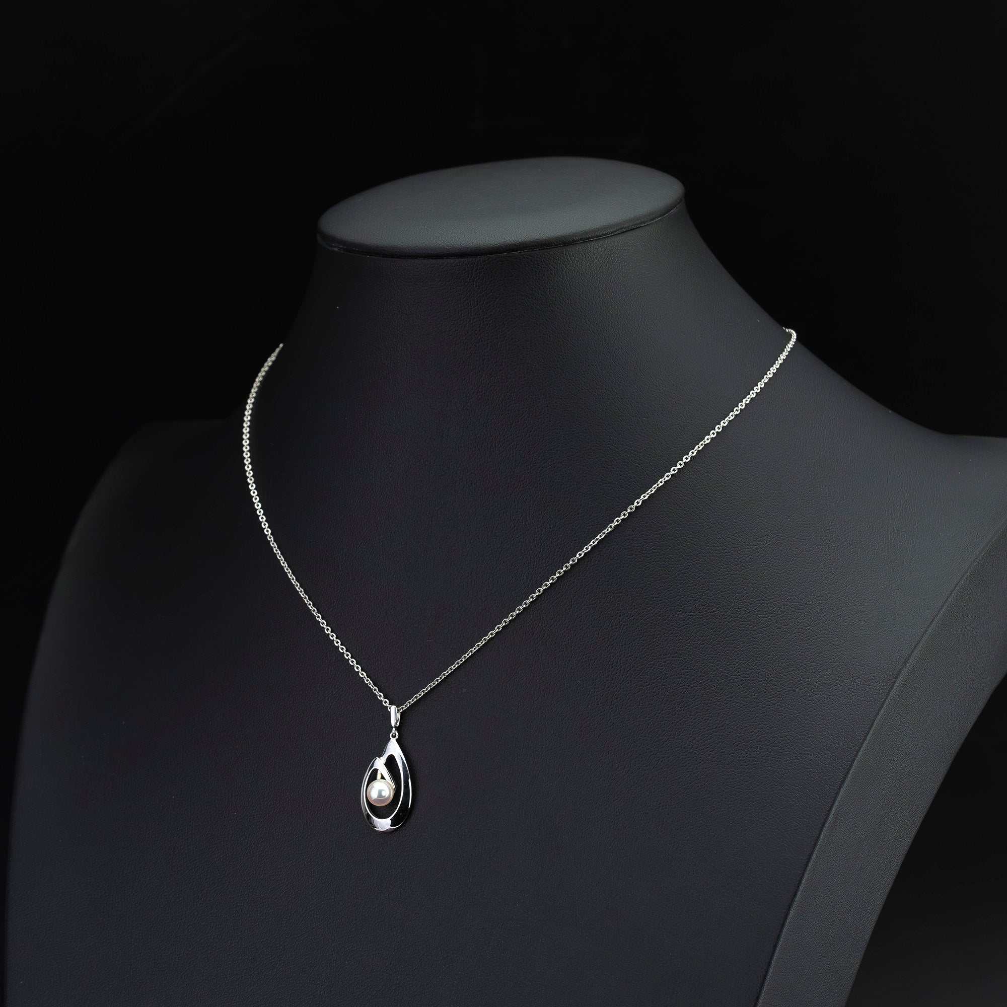 ミキモト MIKIMOTO アコヤパール ネックレス 5mm SV925 シルバー 真珠 一粒 ペンダント レディース 小ぶり 上品 普段使い
