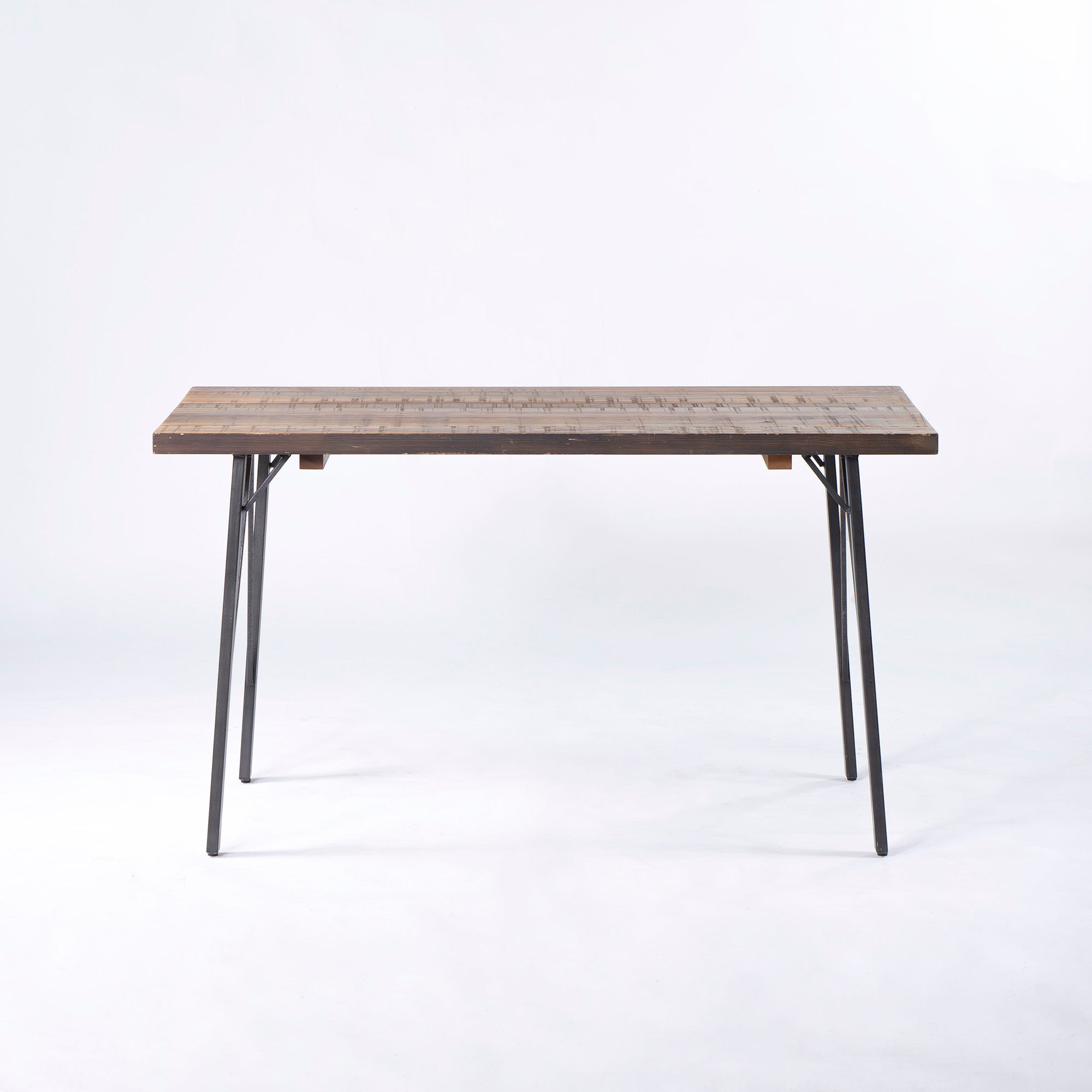 journal standard Furniture CHINON ダイニングテーブル S w130 杉古材 アイアン