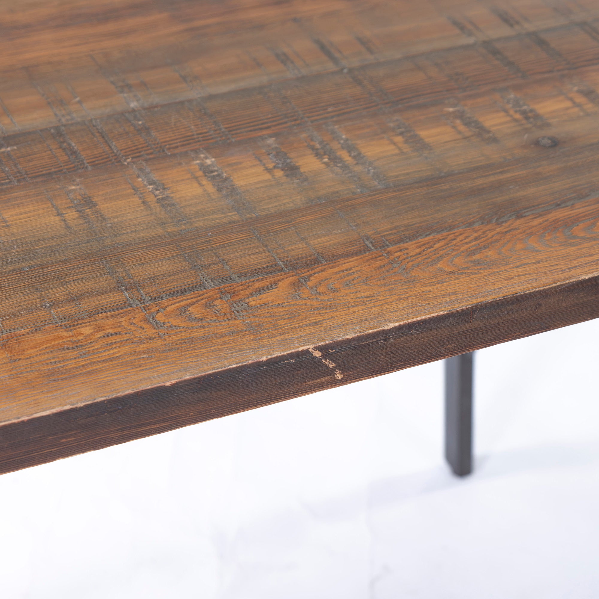 journal standard Furniture CHINON ダイニングテーブル S w130 杉古材 アイアン