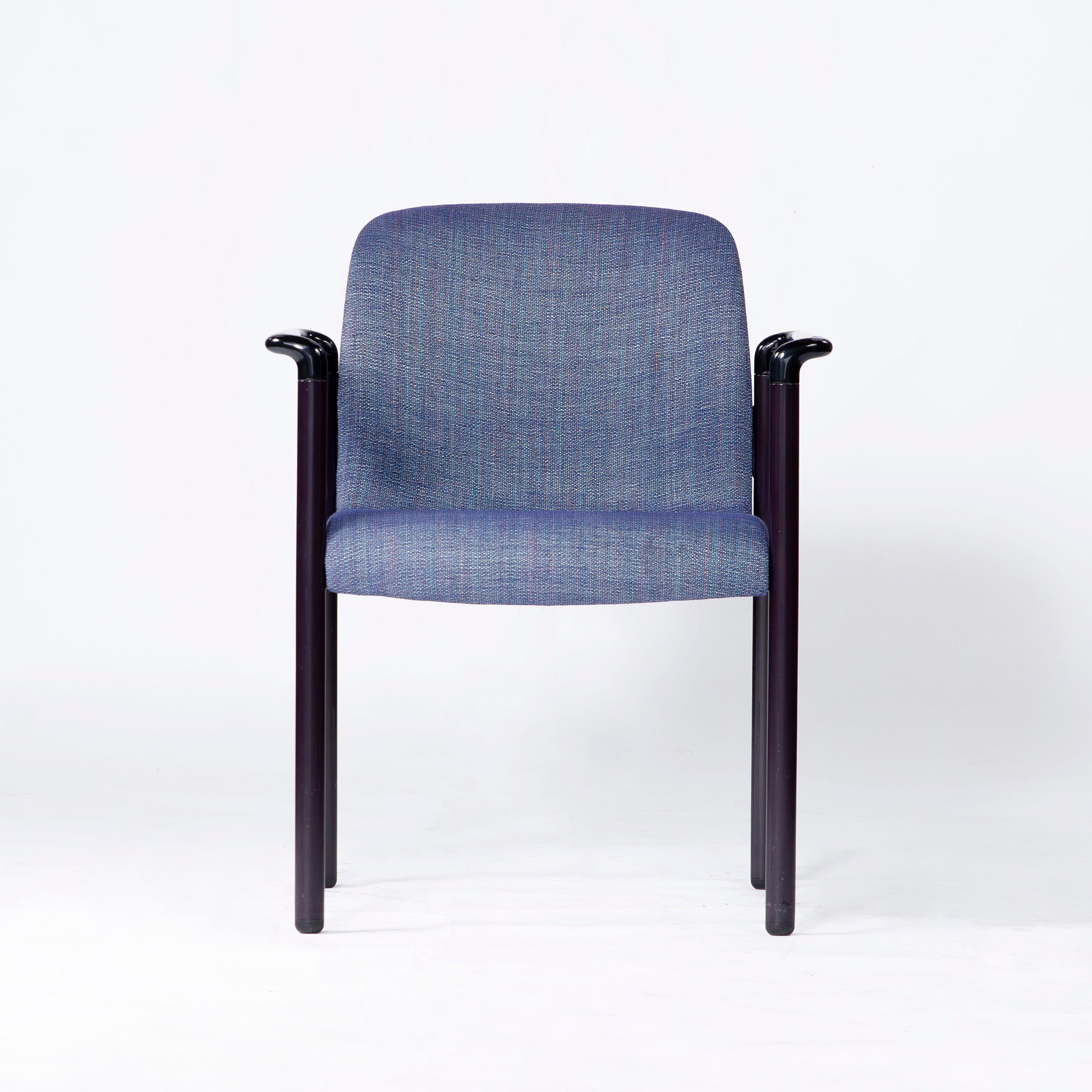 Herman Miller EL101 スタッキングチェア(1) ブルー系 ヴィンテージ
