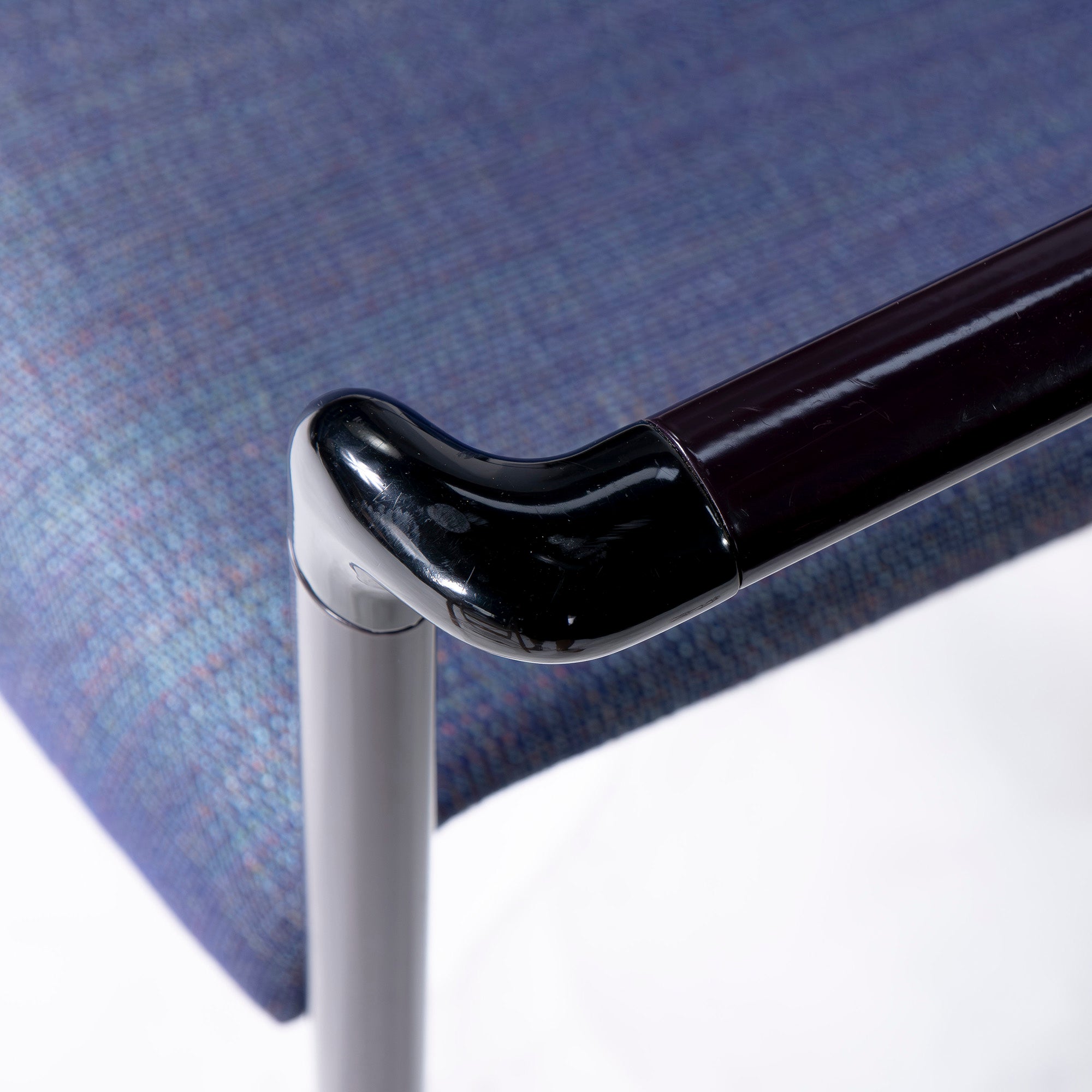 Herman Miller EL101 スタッキングチェア(1) ブルー系 ヴィンテージ