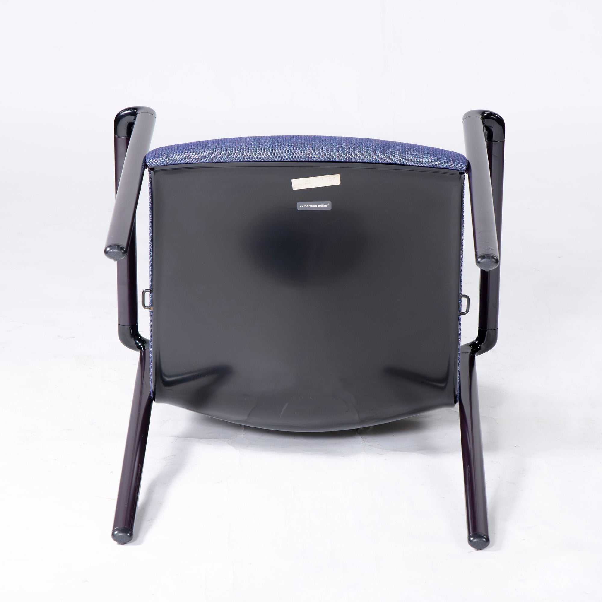 Herman Miller EL101 スタッキングチェア(1) ブルー系 ヴィンテージ