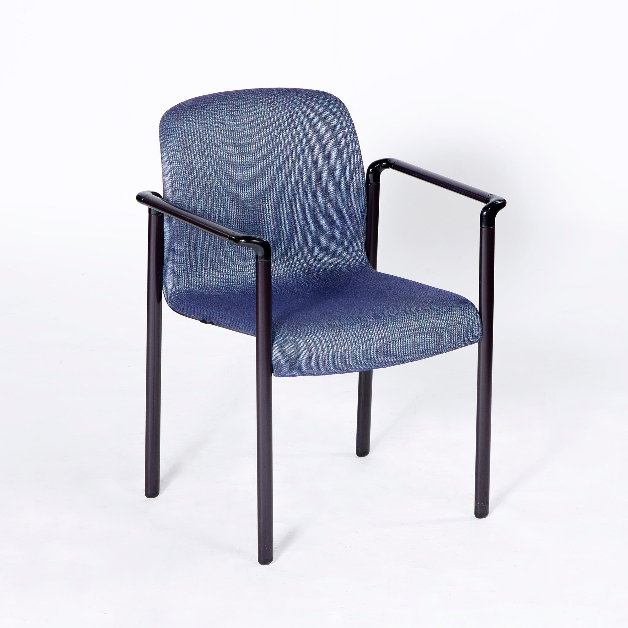 Herman Miller EL101 スタッキングチェア(1) ブルー系 ヴィンテージ