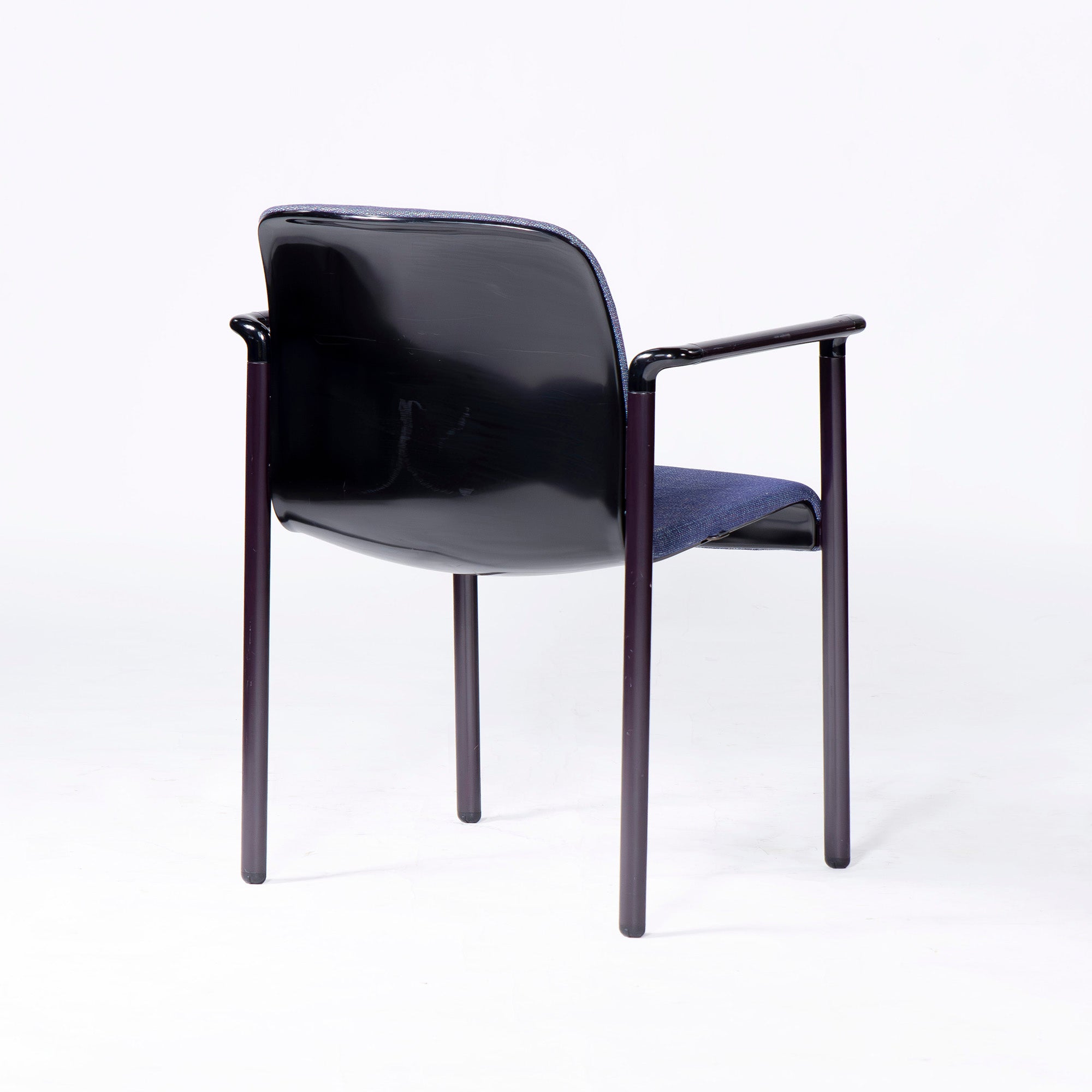 Herman Miller EL101 スタッキングチェア(1) ブルー系 ヴィンテージ