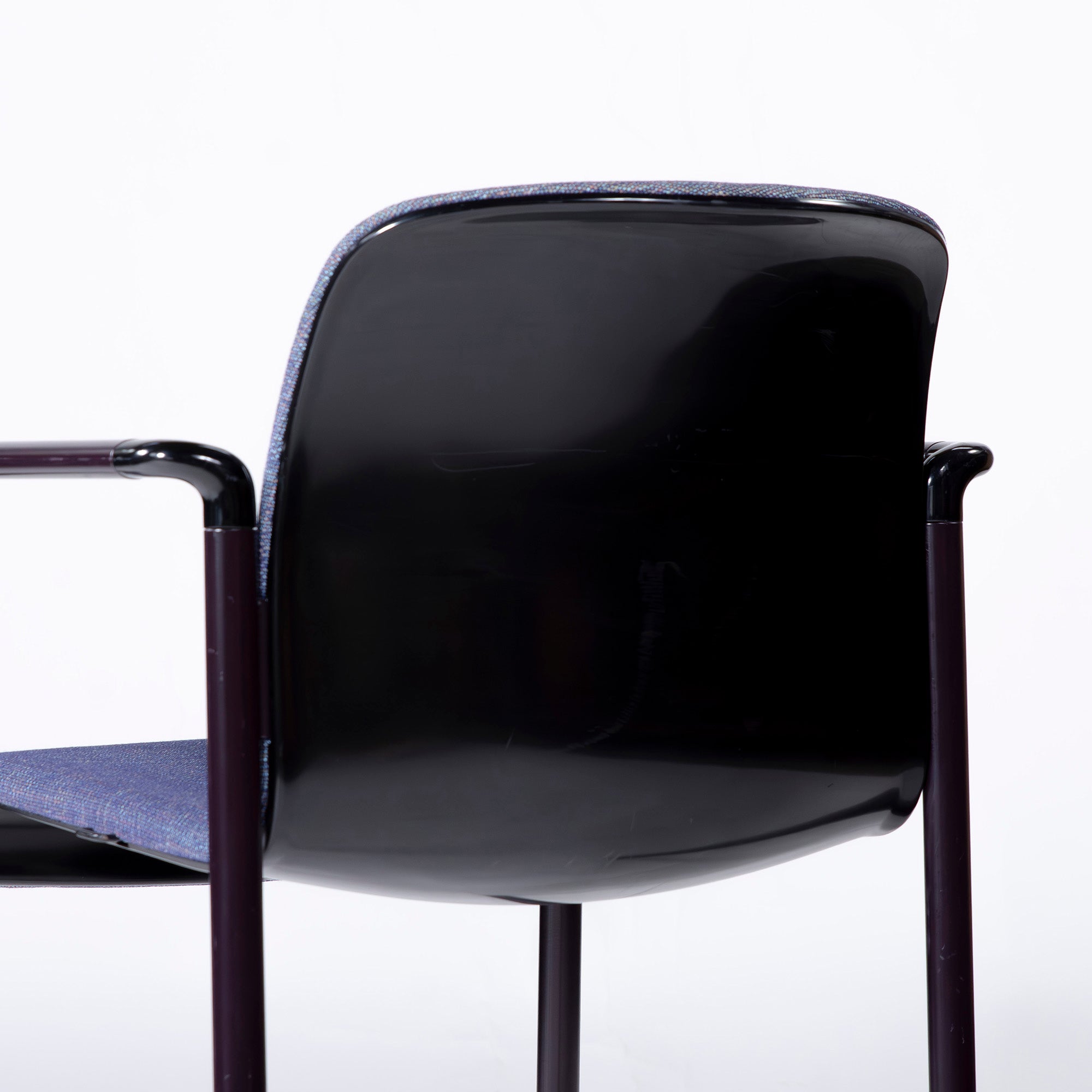 Herman Miller EL101 スタッキングチェア(1) ブルー系 ヴィンテージ