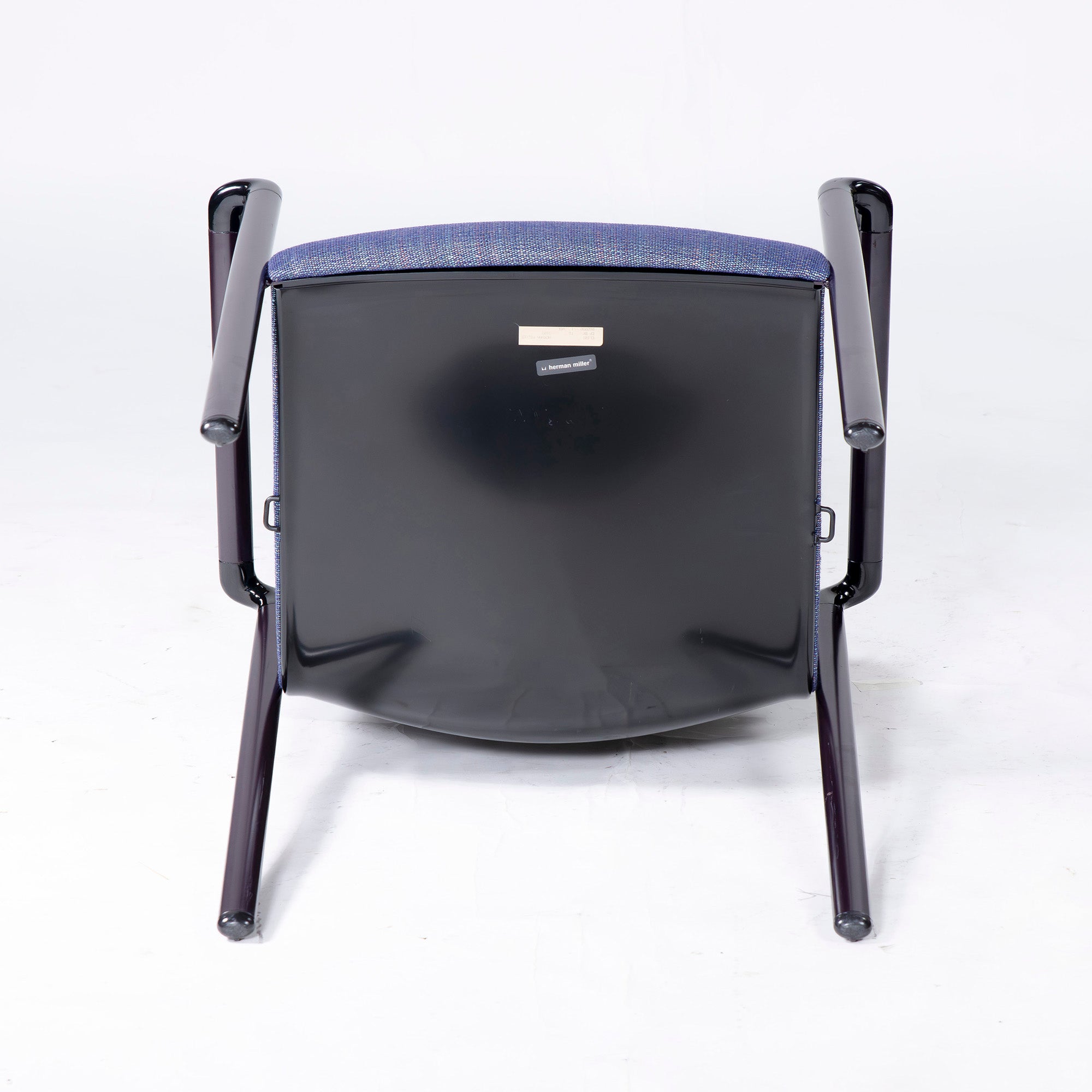 Herman Miller EL101 スタッキングチェア(2) ブルー系 ヴィンテージ