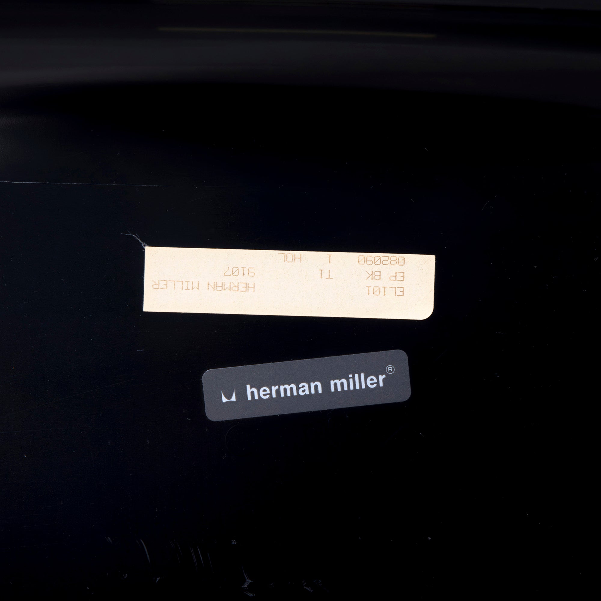 Herman Miller EL101 スタッキングチェア(2) ブルー系 ヴィンテージ