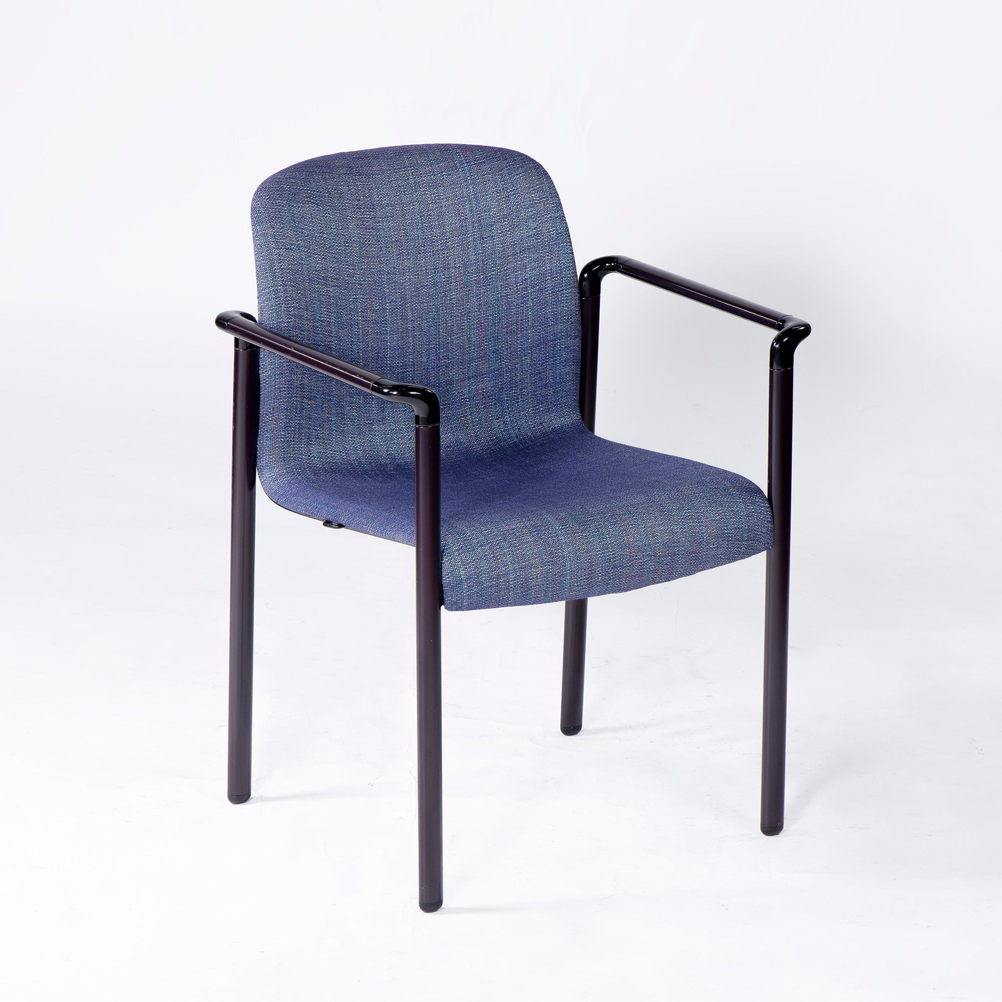 Herman Miller EL101 スタッキングチェア(2) ブルー系 ヴィンテージ
