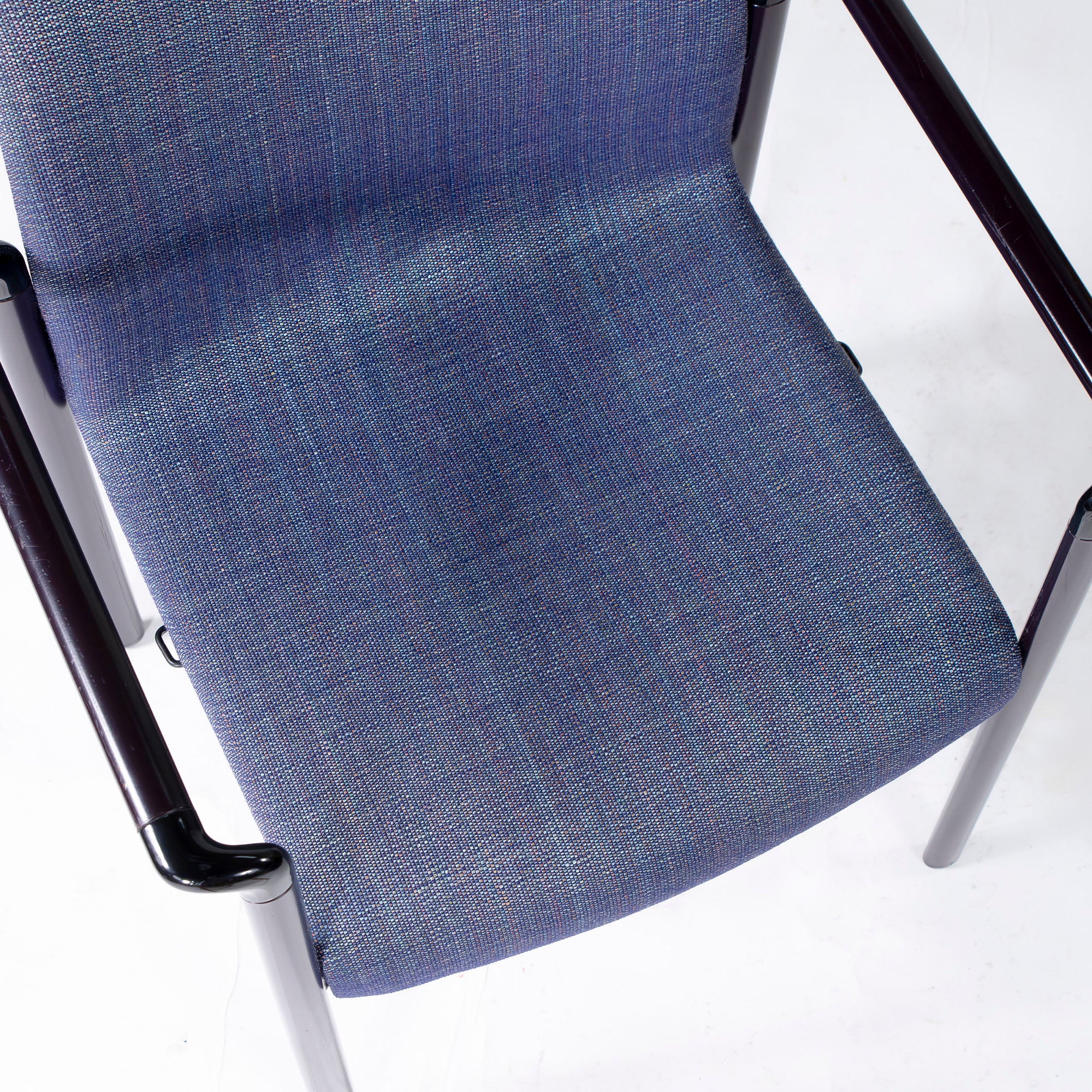 Herman Miller EL101 スタッキングチェア(2) ブルー系 ヴィンテージ