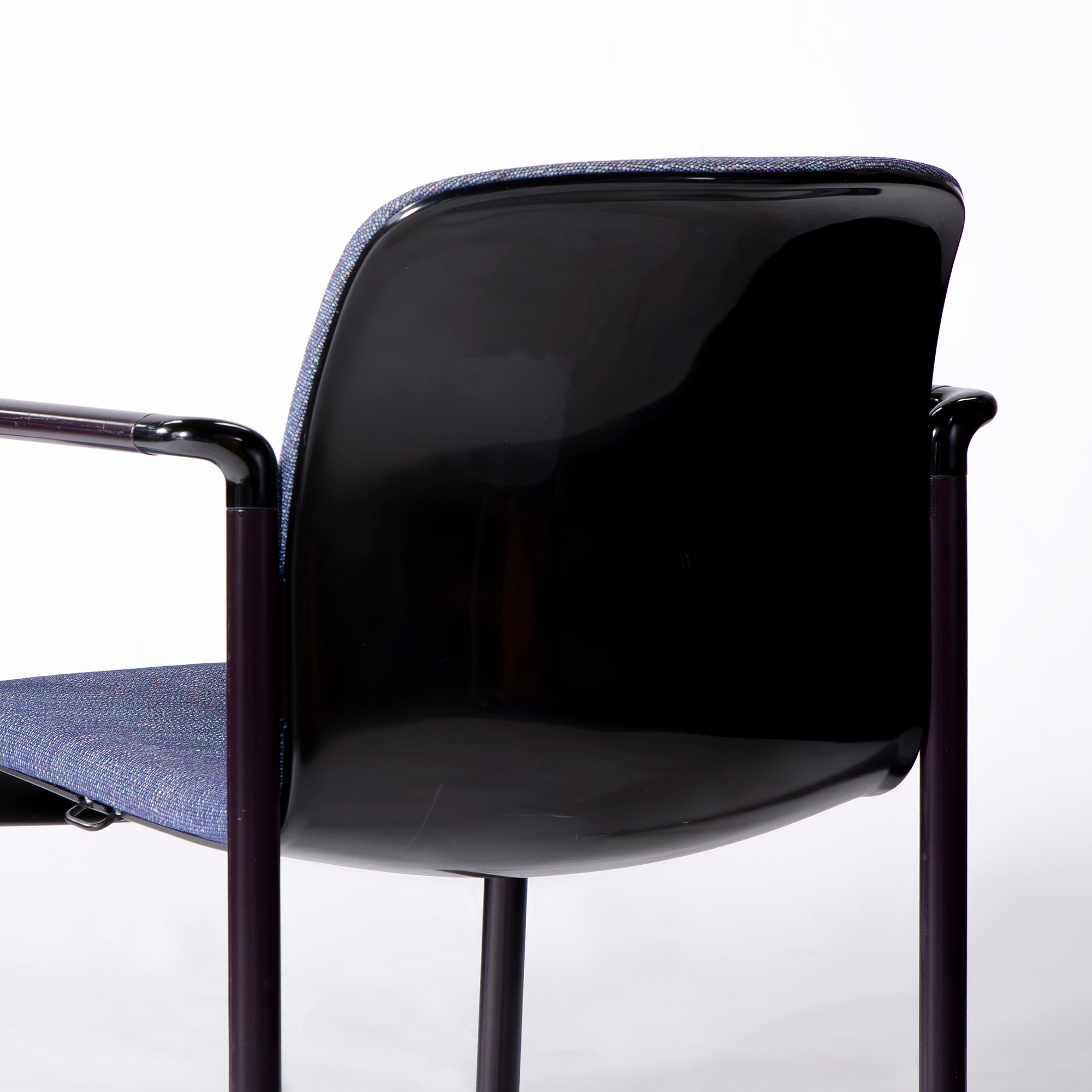 Herman Miller EL101 スタッキングチェア(2) ブルー系 ヴィンテージ