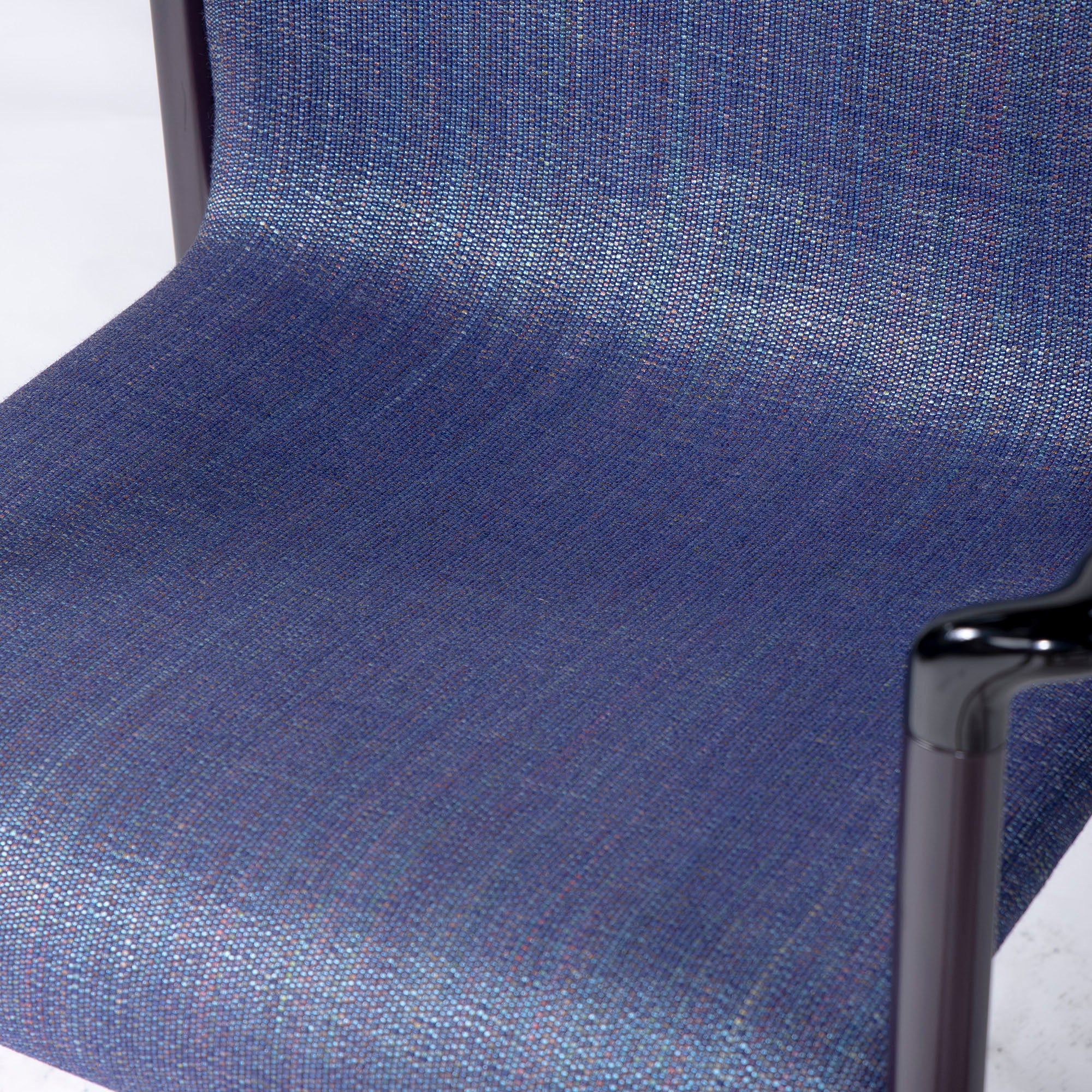 Herman Miller EL101 スタッキングチェア(2) ブルー系 ヴィンテージ