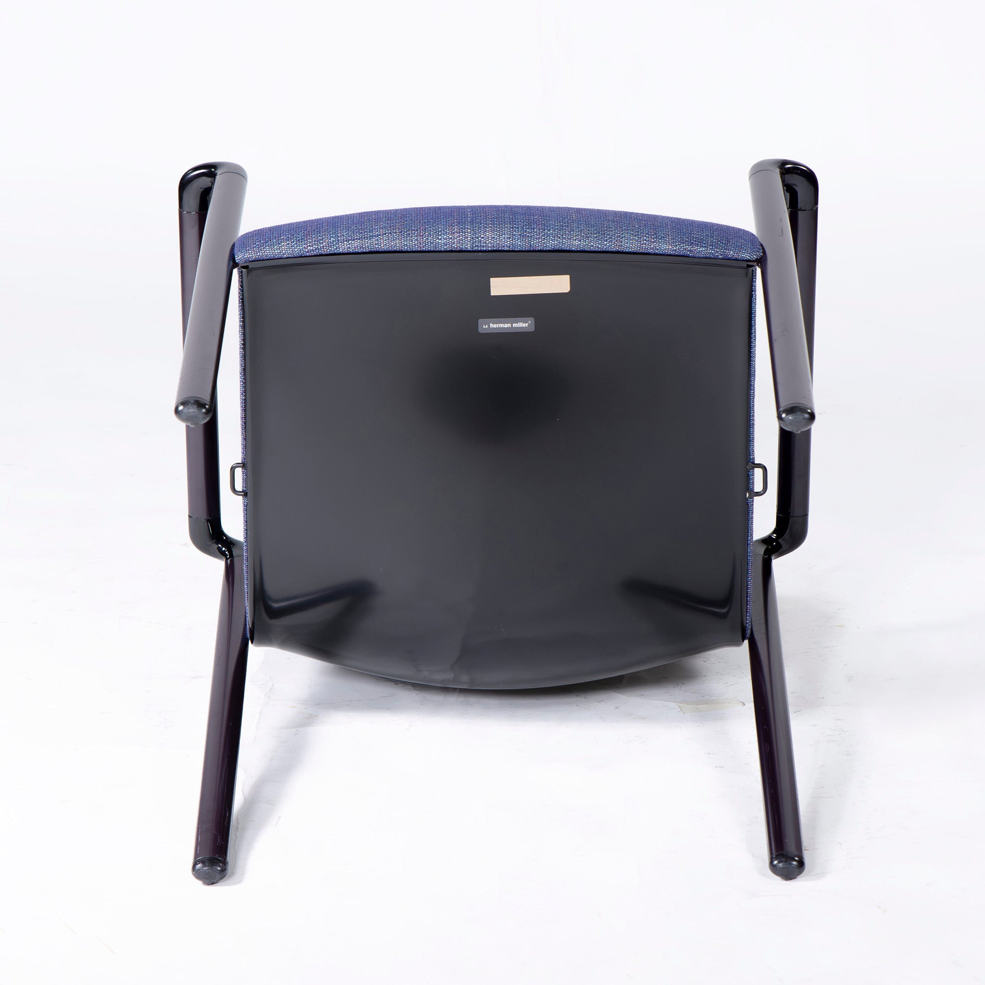 Herman Miller EL101 スタッキングチェア(3) ブルー系 ヴィンテージ
