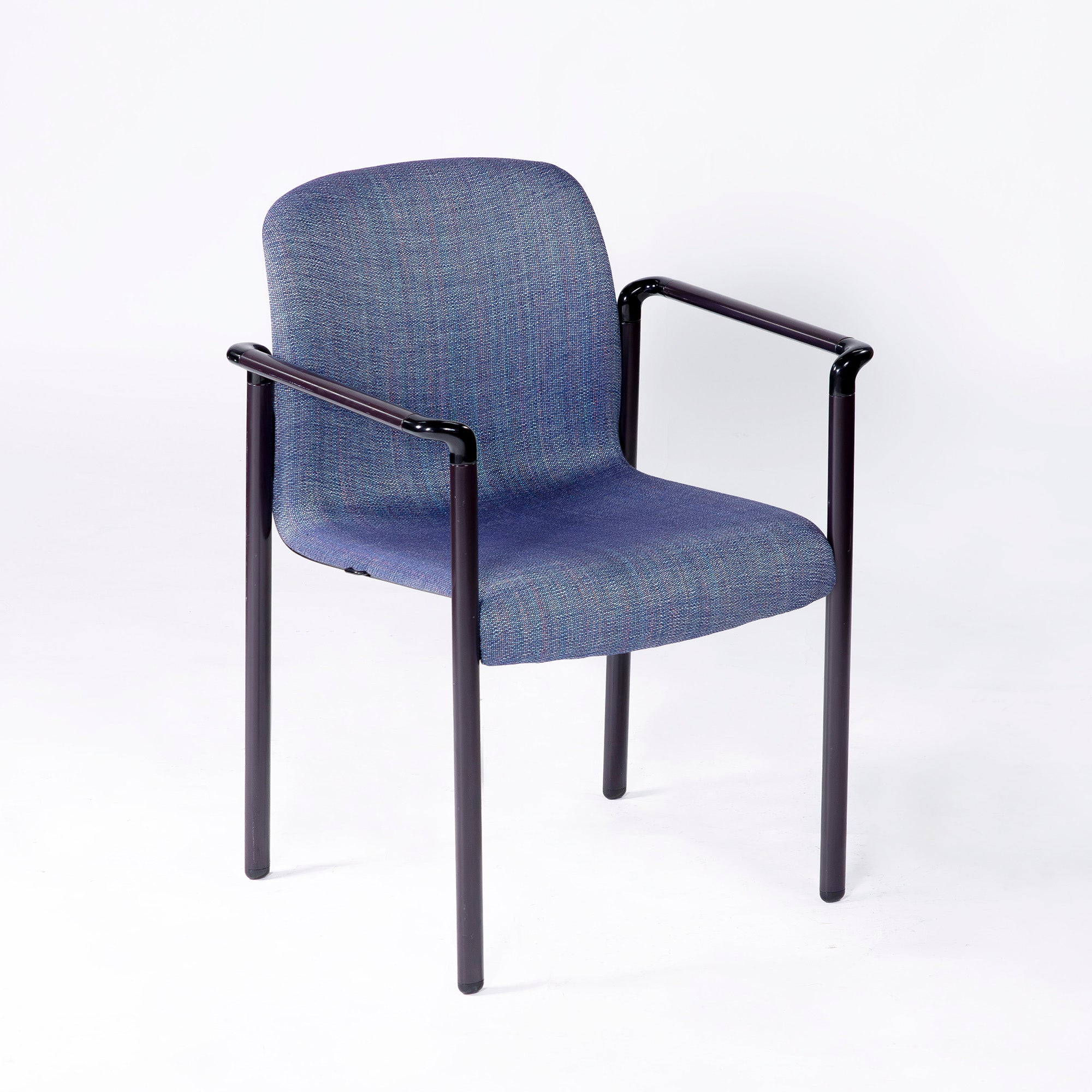 Herman Miller EL101 スタッキングチェア(3) ブルー系 ヴィンテージ