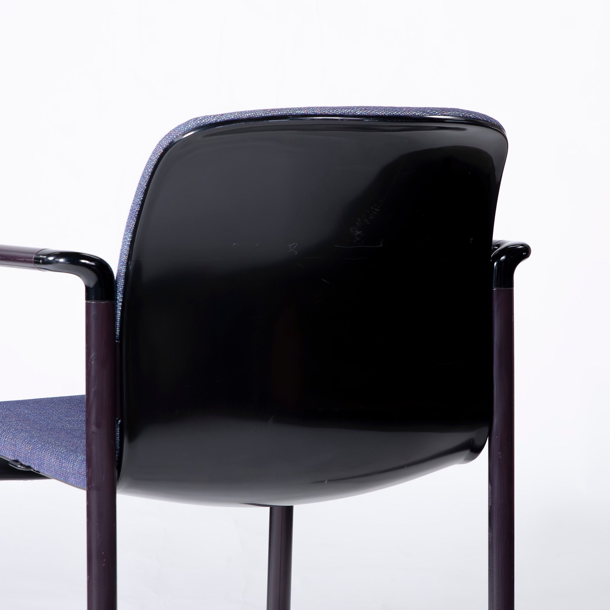 Herman Miller EL101 スタッキングチェア(3) ブルー系 ヴィンテージ