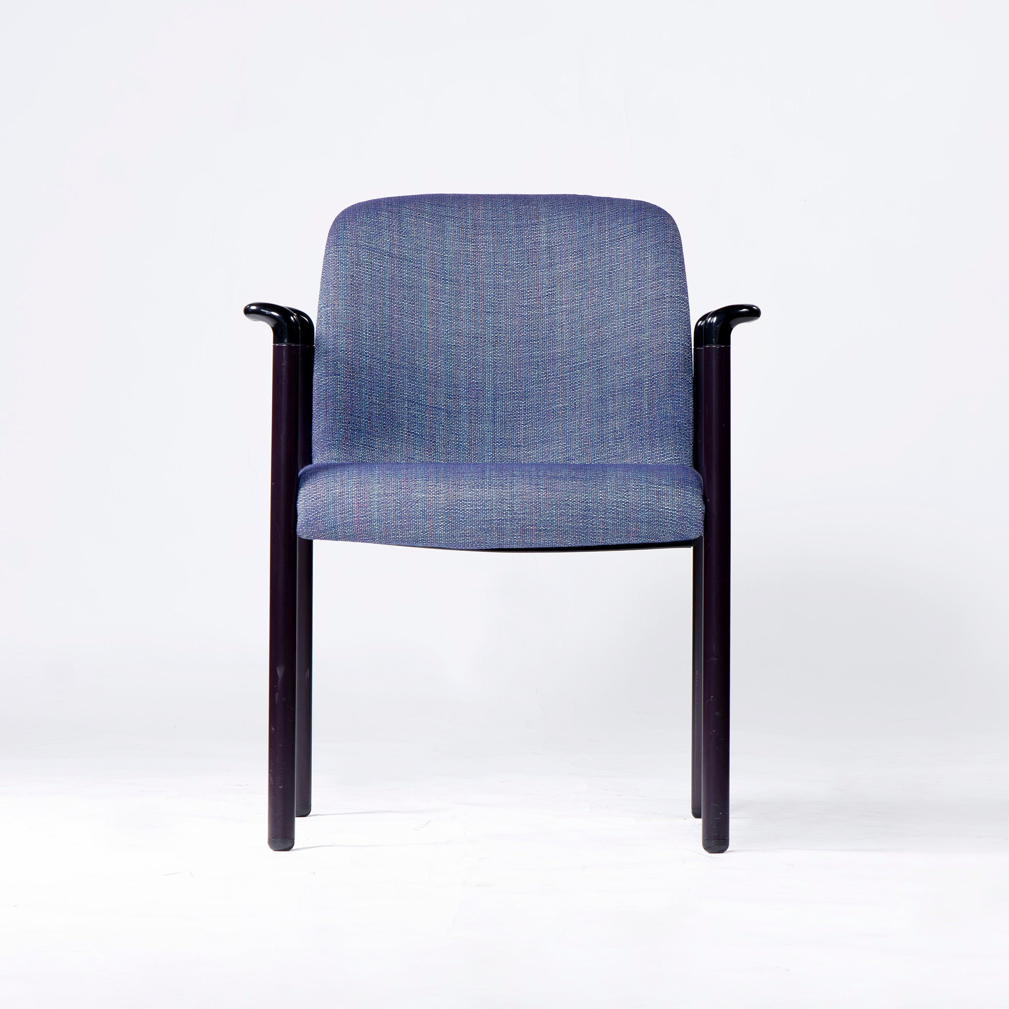 Herman Miller EL101 スタッキングチェア(4) ブルー系 ヴィンテージ