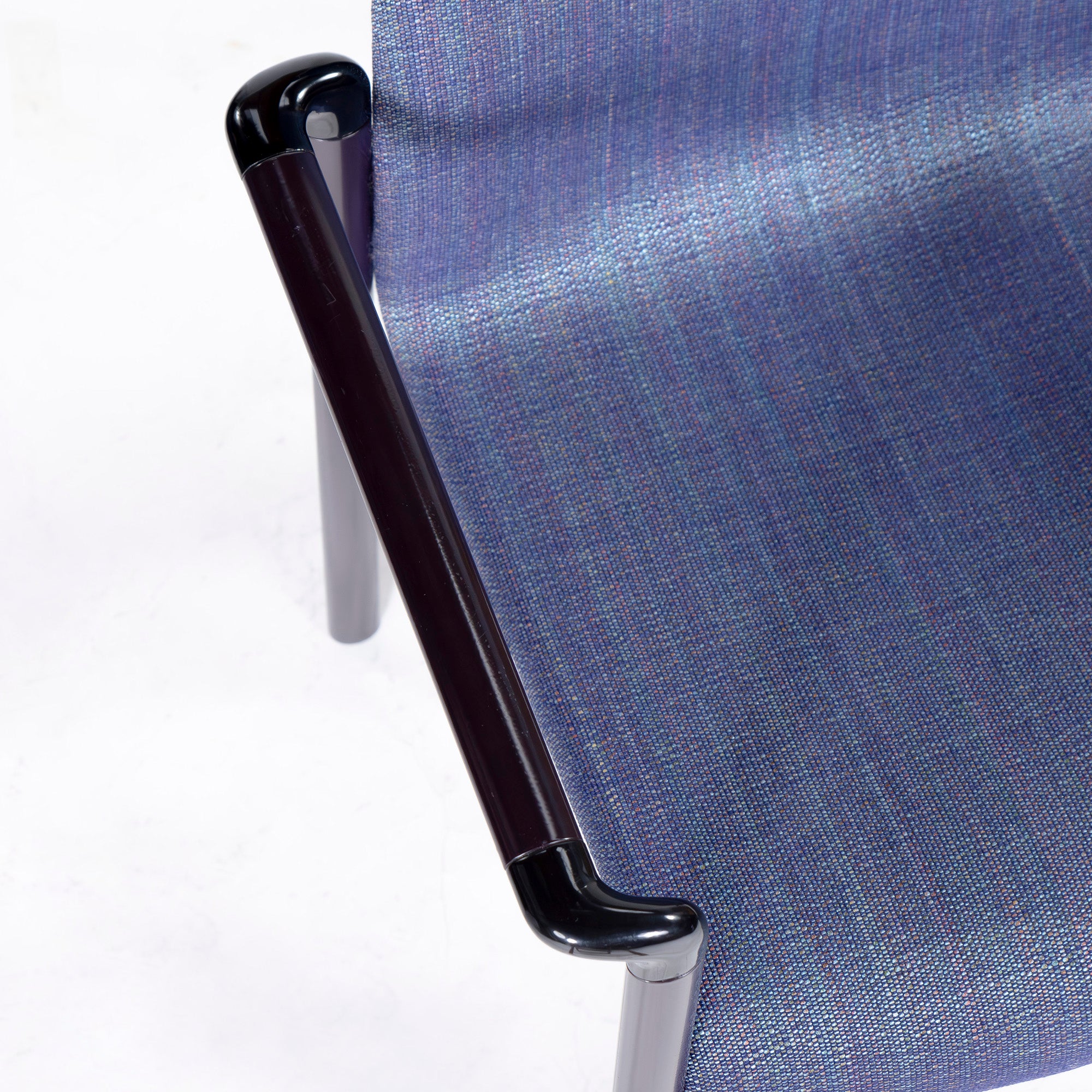 Herman Miller EL101 スタッキングチェア(4) ブルー系 ヴィンテージ