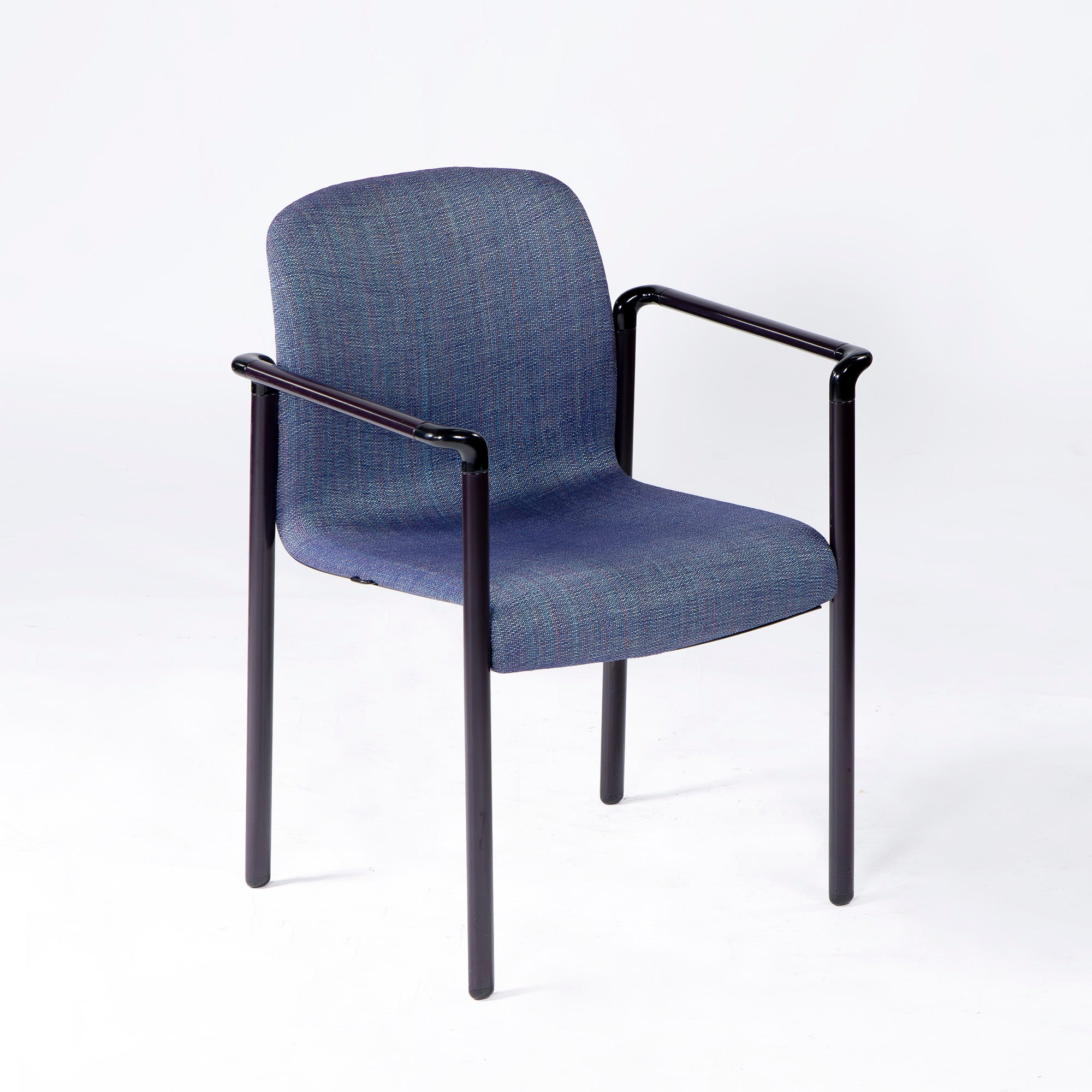 Herman Miller EL101 スタッキングチェア(4) ブルー系 ヴィンテージ