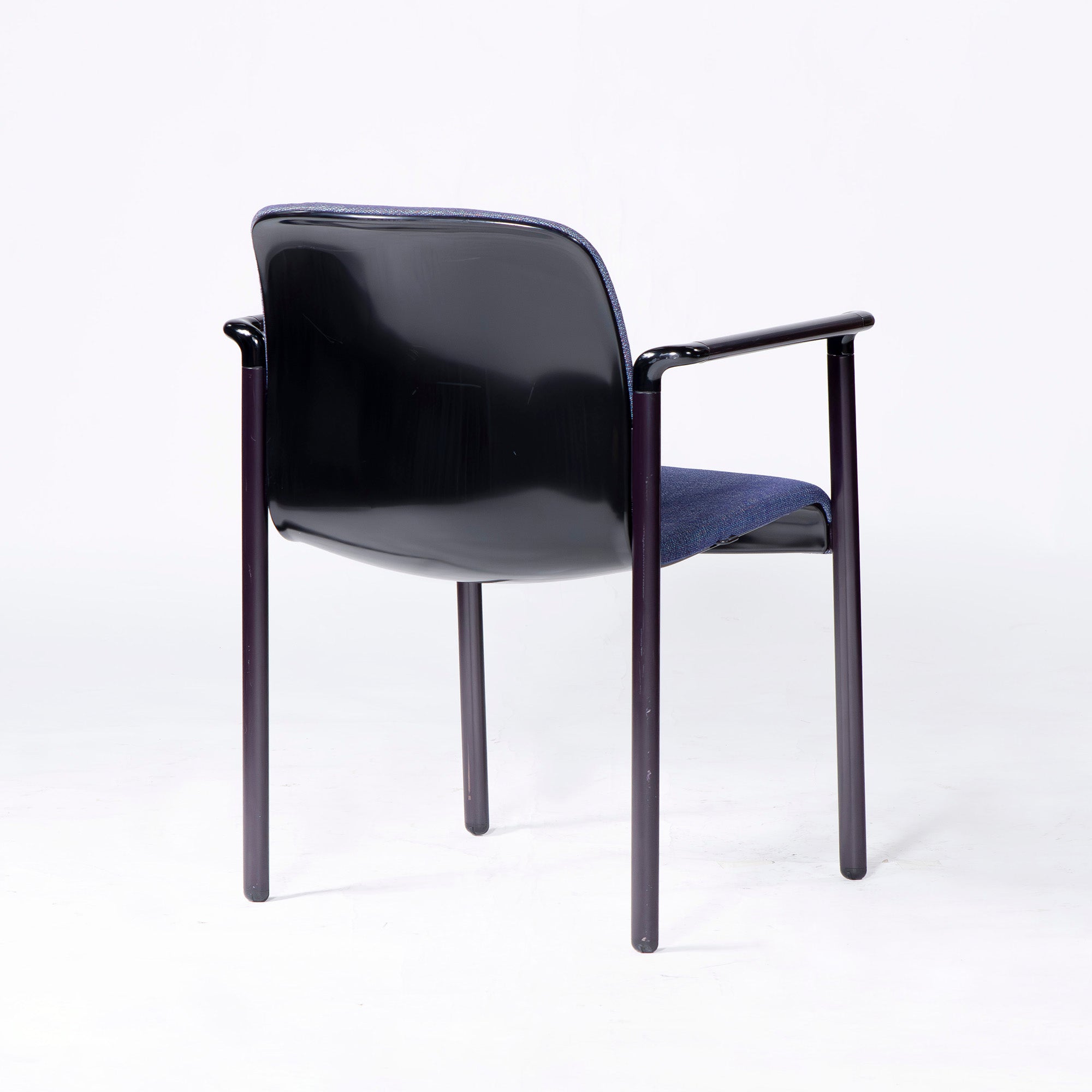 Herman Miller EL101 スタッキングチェア(4) ブルー系 ヴィンテージ