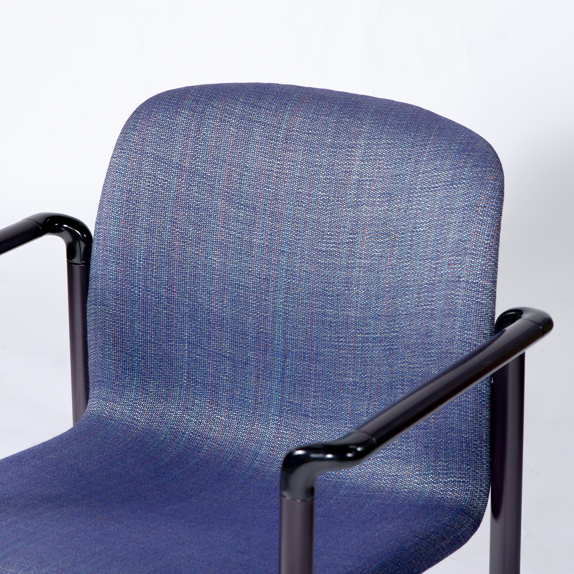 Herman Miller EL101 スタッキングチェア(4) ブルー系 ヴィンテージ