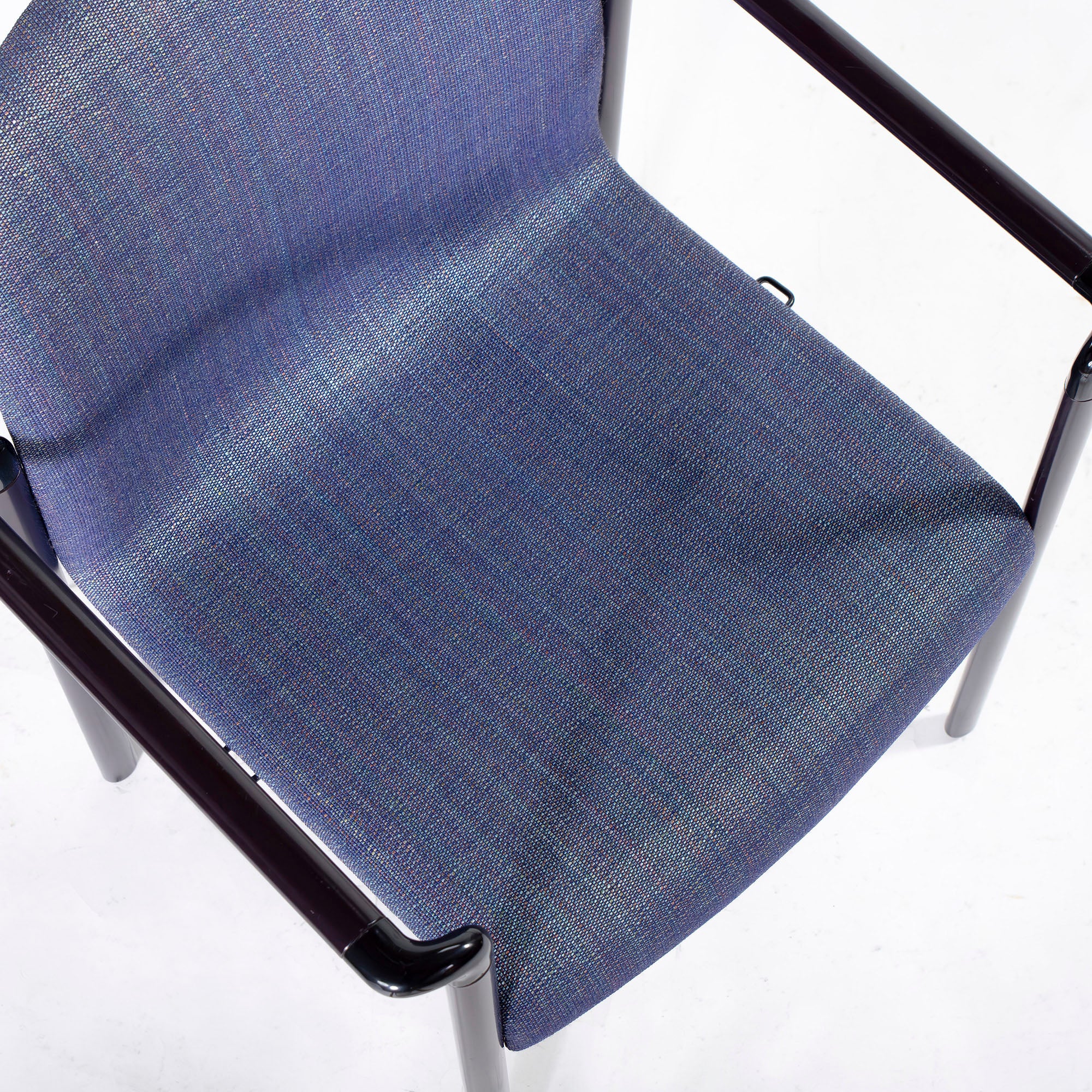 Herman Miller EL101 スタッキングチェア(4) ブルー系 ヴィンテージ