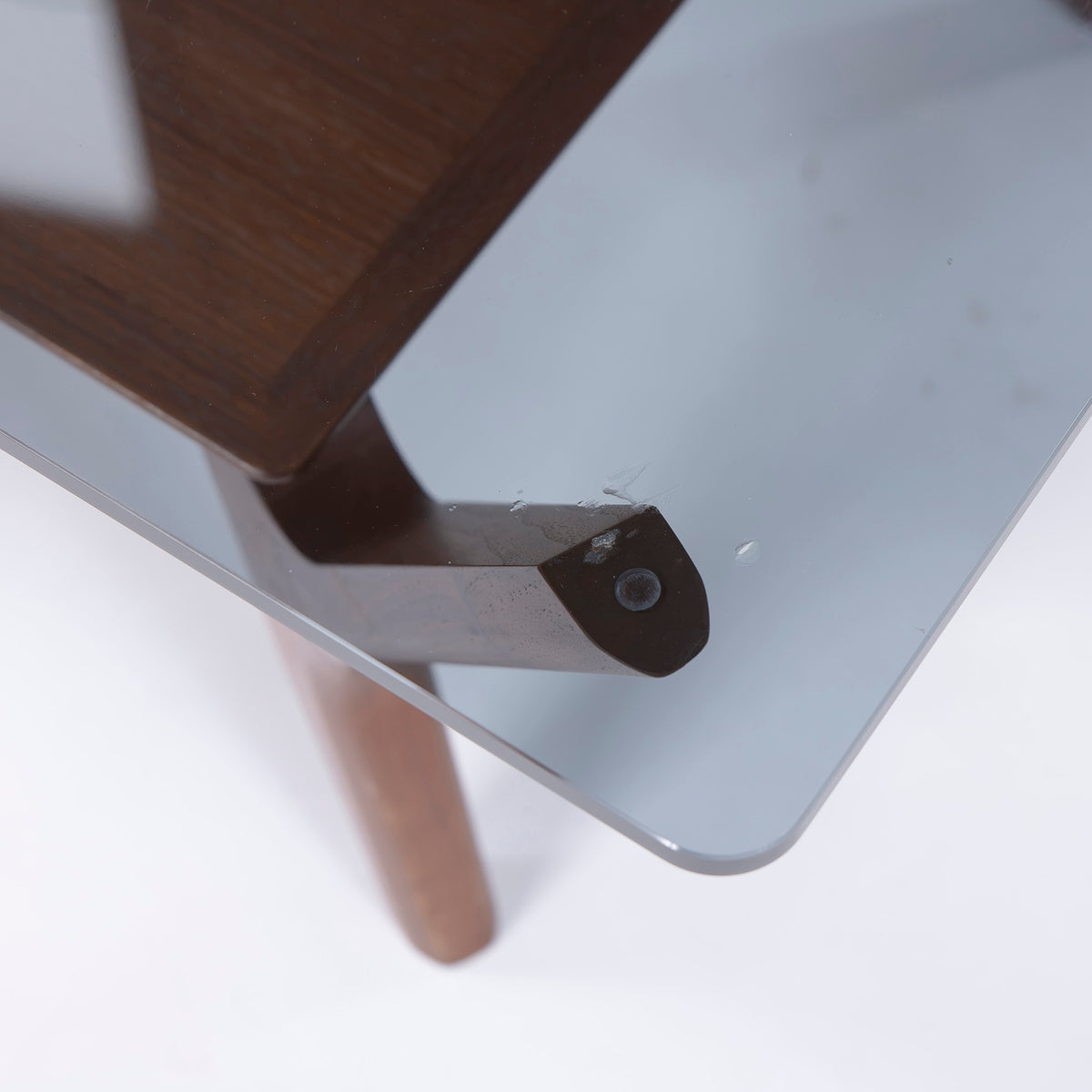冨士ファニチア FUJI FURNITURE Koti コティ T4160M センターテーブル ウォールナット材 ガラス天板