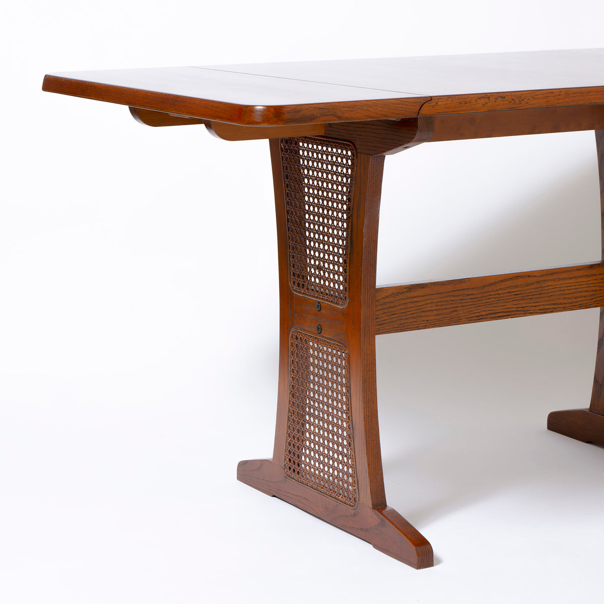 三越ブルージュ現カントリーハウス Country House K-505 現行CDT41 バタフライ式ダイニングテーブル オーク材
