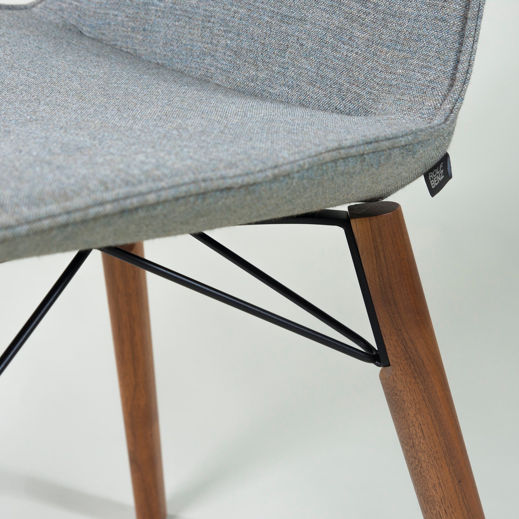 ◆Excellent condition◆ROLF BENZ 616 Dining Chair (1) American walnut, green gray, solid wood, oil finish, modern