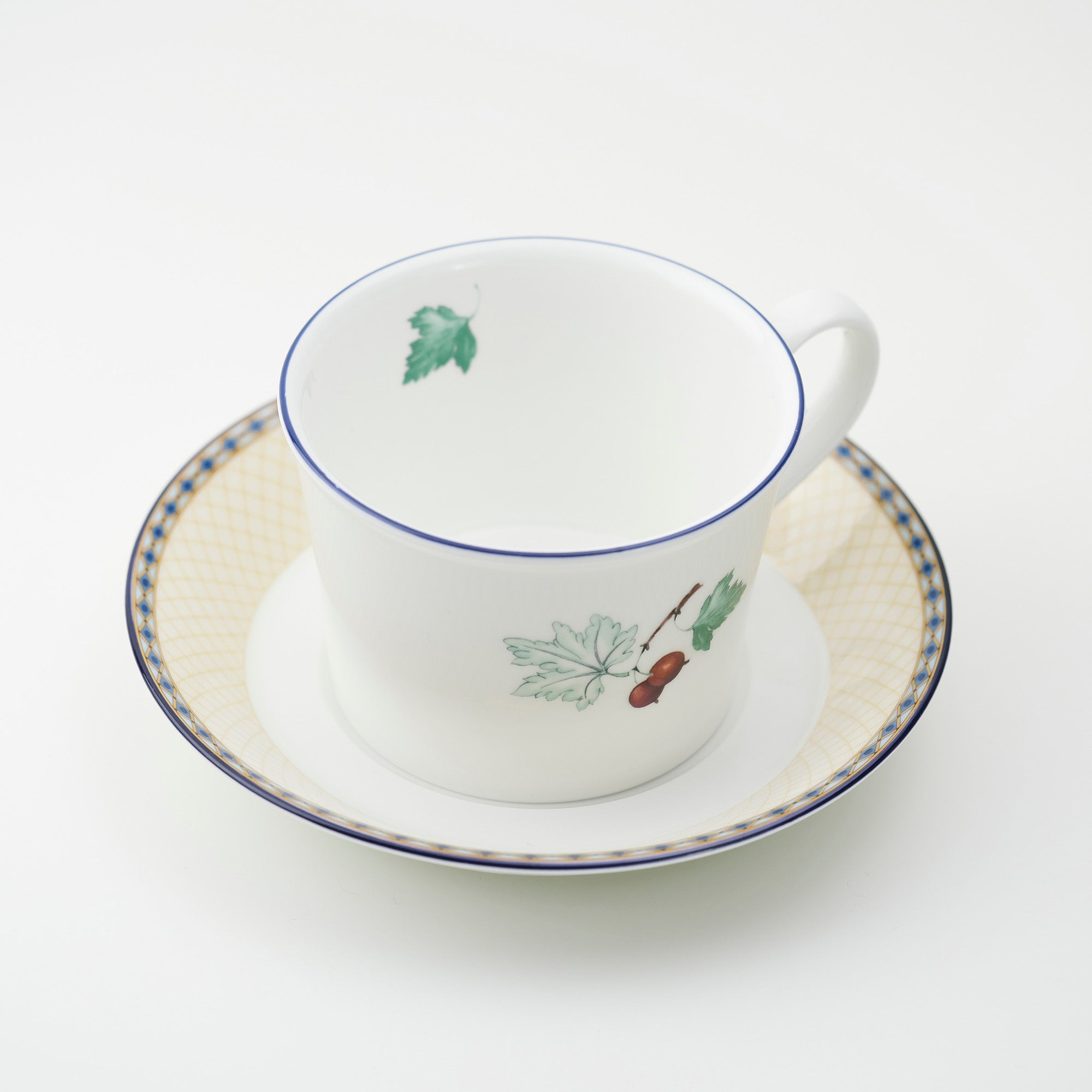 Wedgwood Fruit Symphony Cup &amp; Saucer Pair (Discontinued)