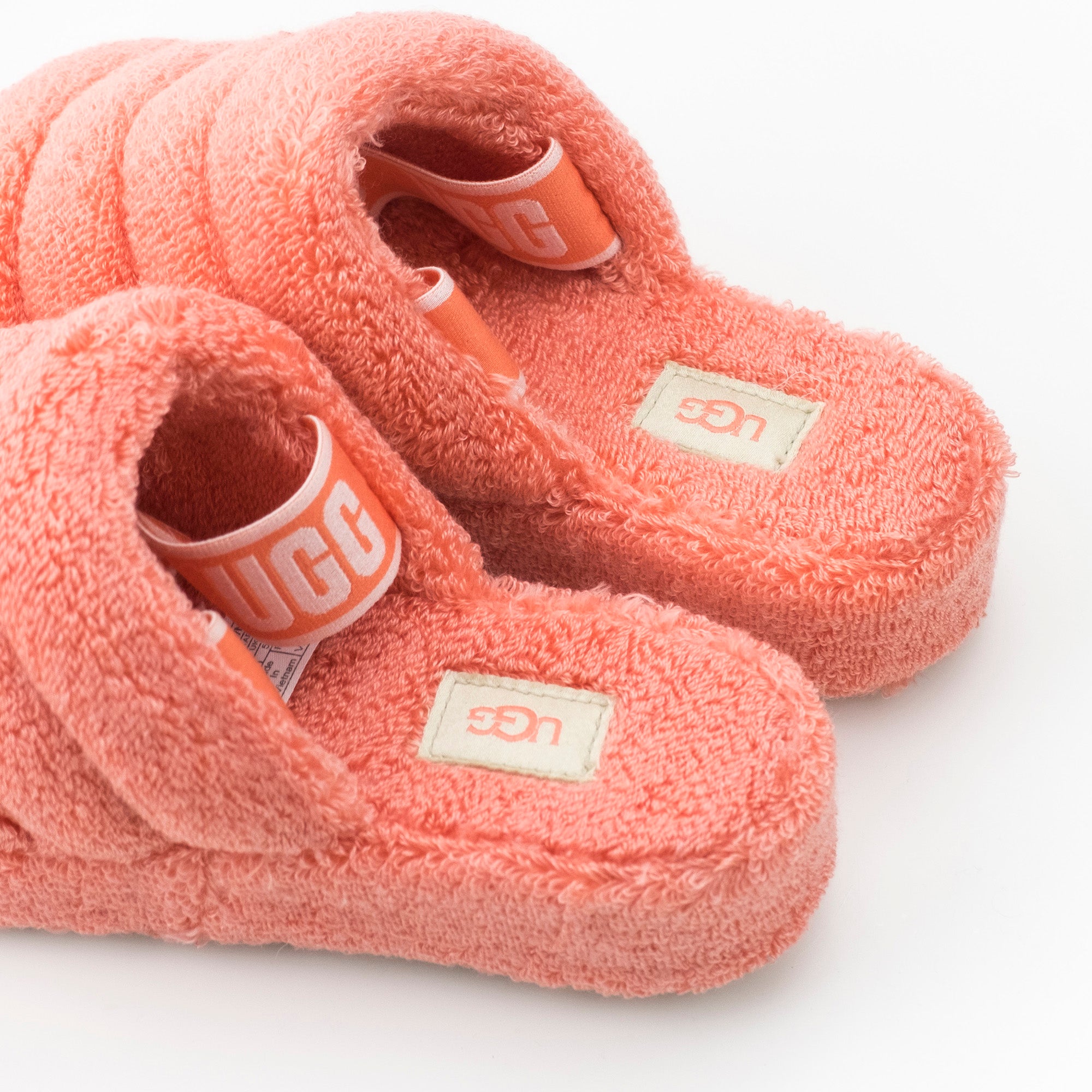 アグ UGG  レディース サンダル フラッフ イヤー テリー FLUFF YEAH TERRY 24cm ピンク