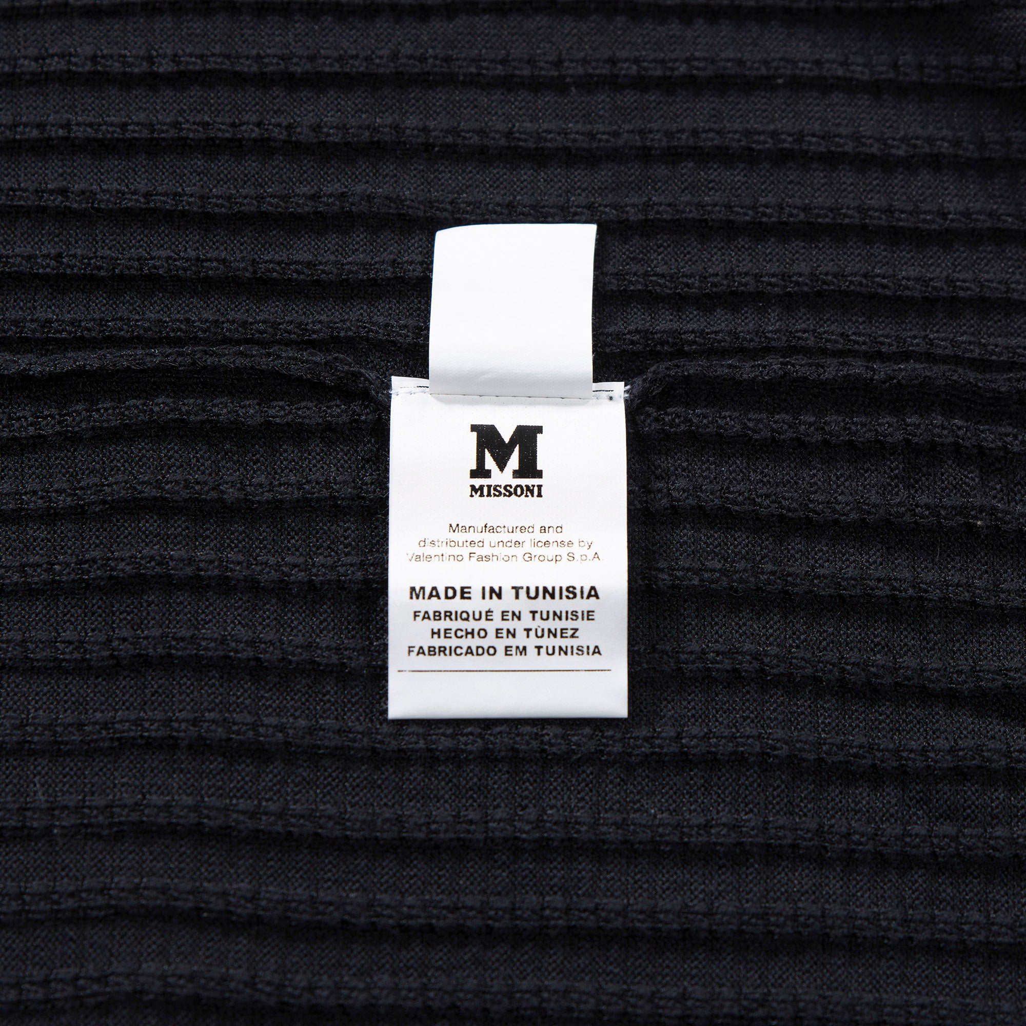 ミッソーニ M MISSONI カーディガン ロングスリーブ レーヨン×メリノウール ブラック レディースファッション レディーストップス