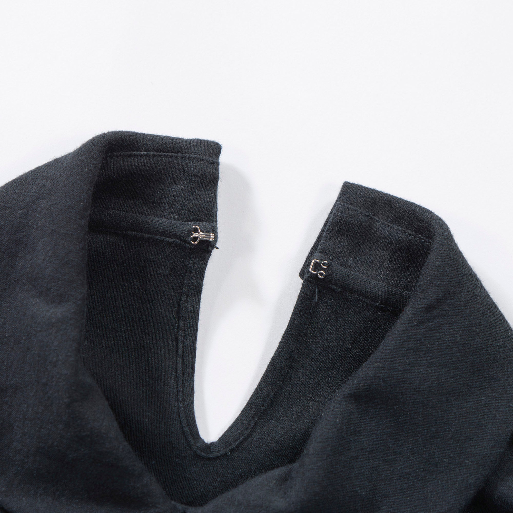 コムデギャルソン tricot COMME des GARCONS AD2016 フリルTシャツ ブラウス 丸襟 ブラック tao 栗原たお レディースファッション トップス