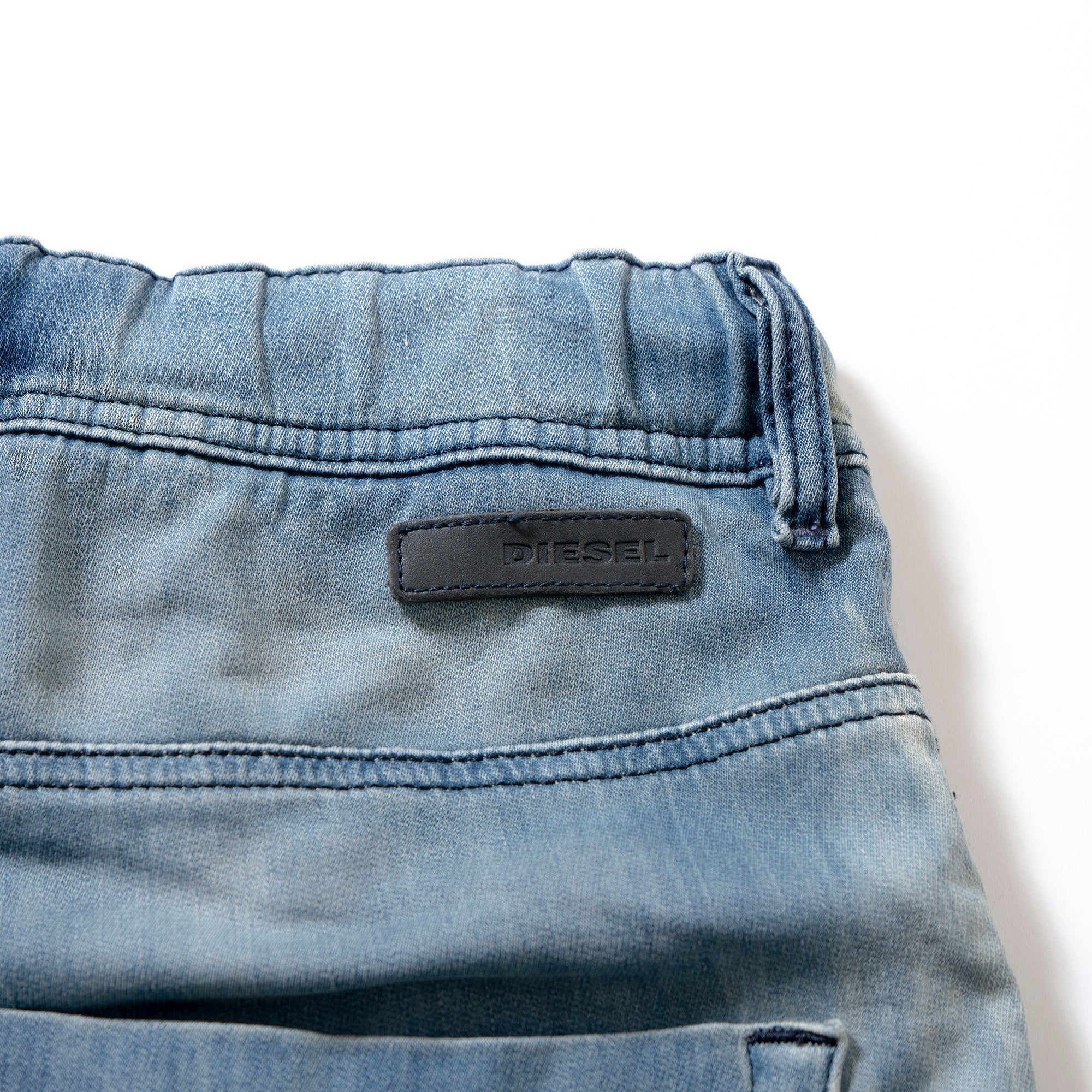 ディーゼル DIESEL KROOLEY ジョグジーンズ スリムフィット スウェットパンツ デニム風 ヴィンテージ加工 メンズファッション ボトムス