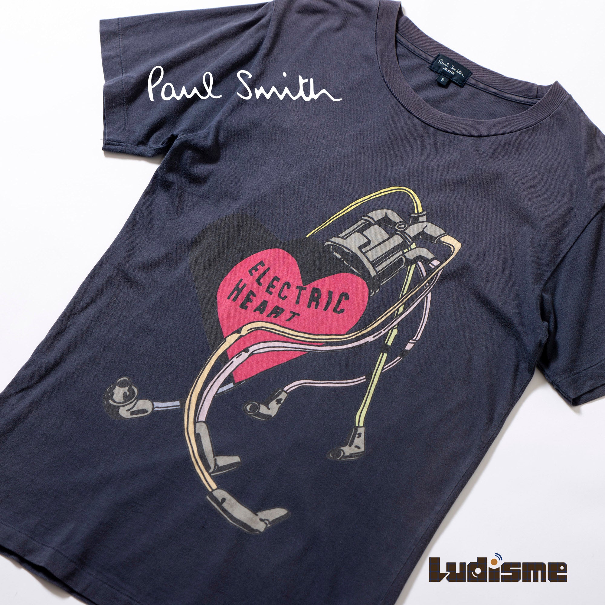 ポールスミス Paul Smith Jeans プリントTシャツ“ELECTRIC HEART