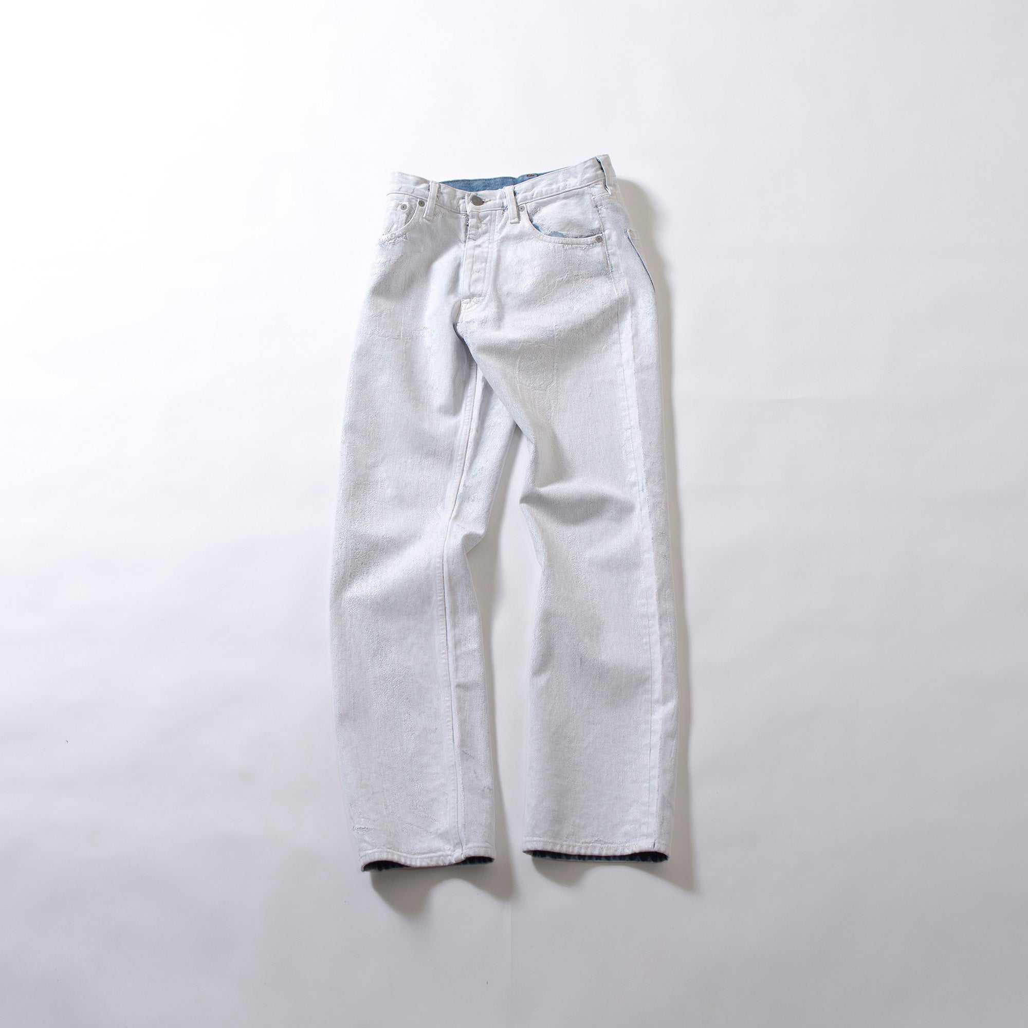 メゾンマルジェラ Maison Margiela ペンキデニム ビアンケット Signature White ホワイトペイント レディース ◆新品タグ付き◆ ジーンズ