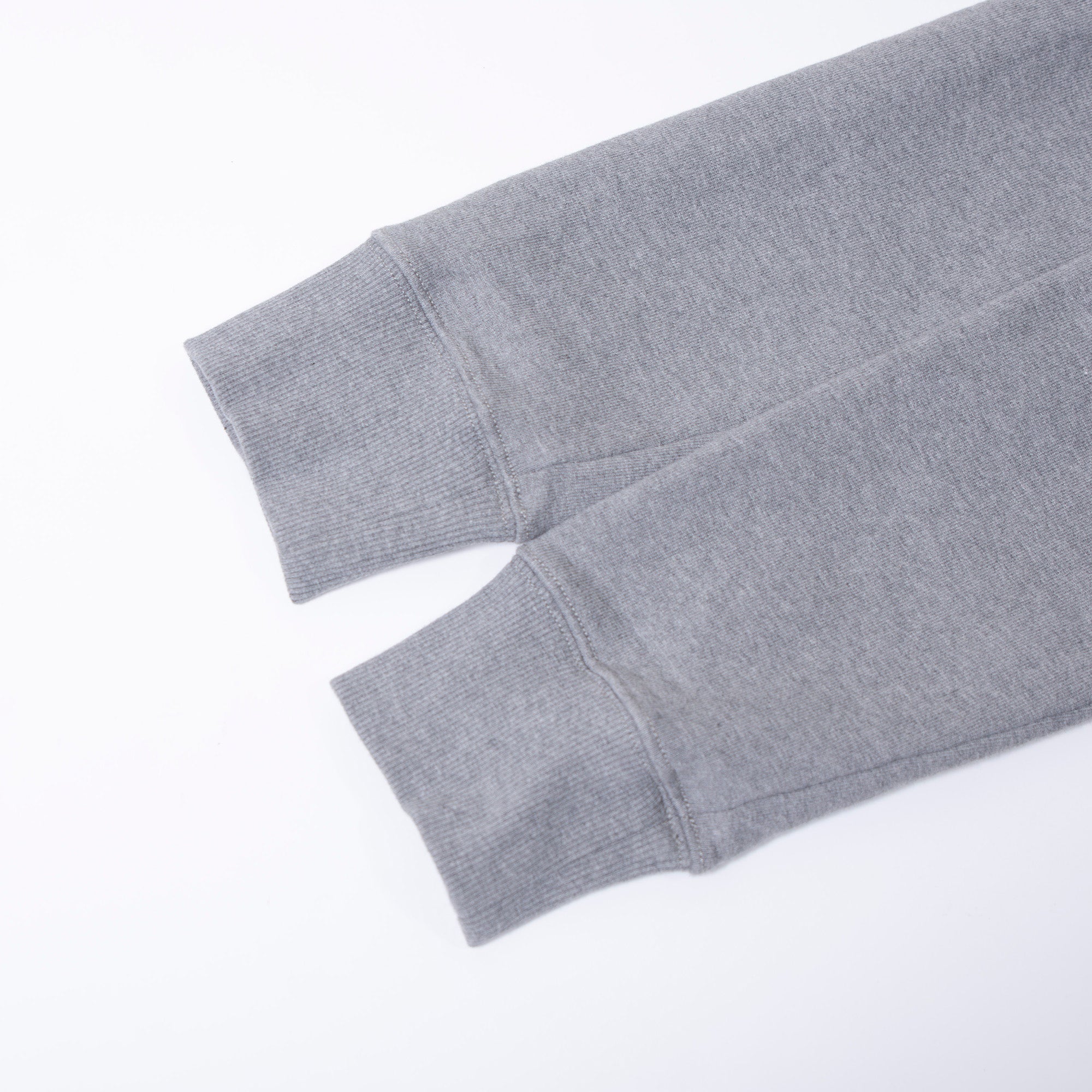 MM6 Maison Margiela fleece-lined hoodie in gray with a sailor collar and satin ribbon, size S.