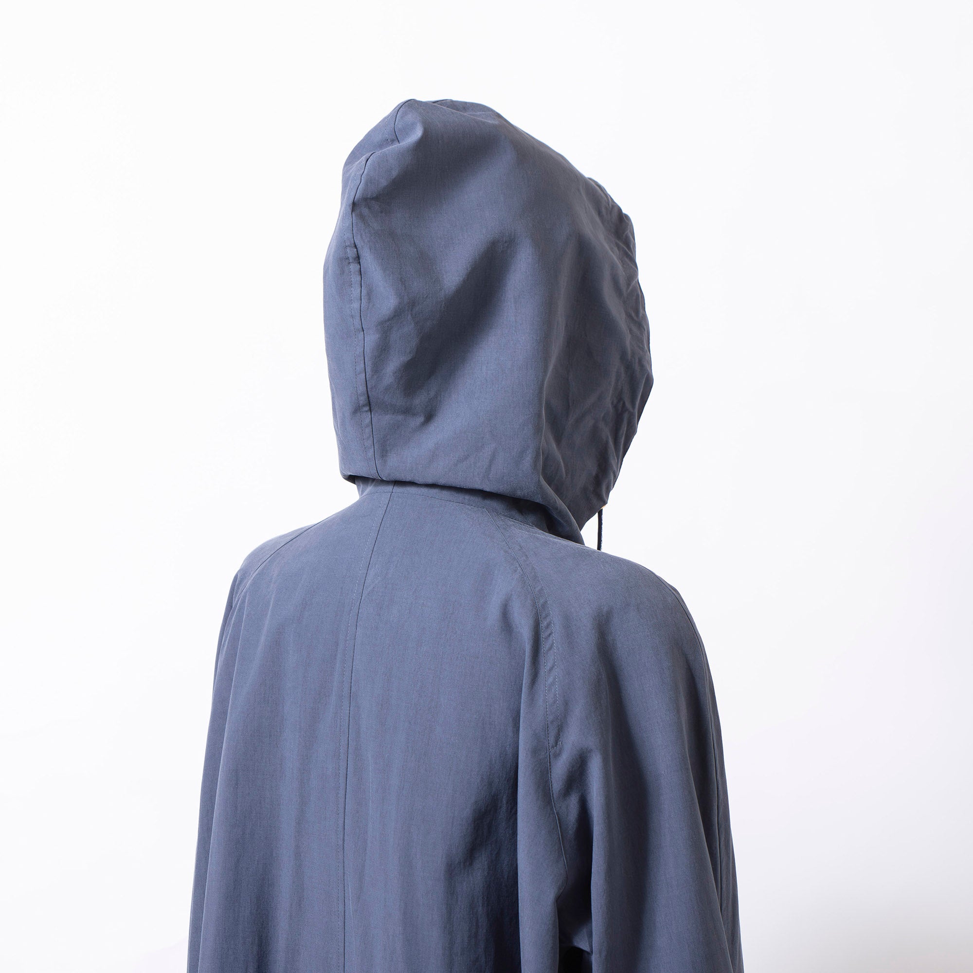 バーバリー BURBERRY フーデッドコート 40 ネイビー ノバチェック レディース メンズ ユニセックス Burberrys モッズコート ロングコート