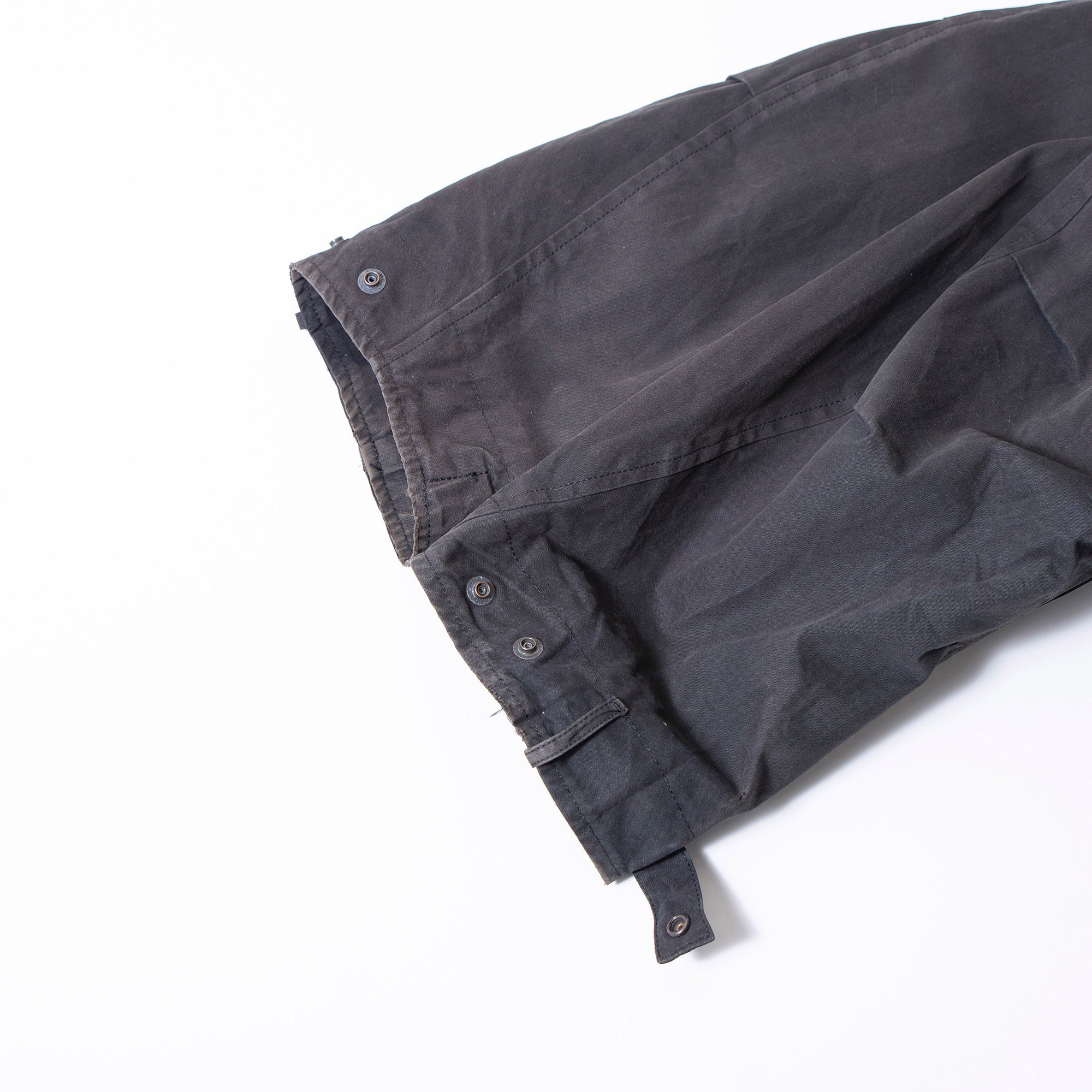 Margaret Howell Mod Coat, M-51 Type, Black, Size M, with Cursive Tag, Vintage Women's Outerwear, Military Style