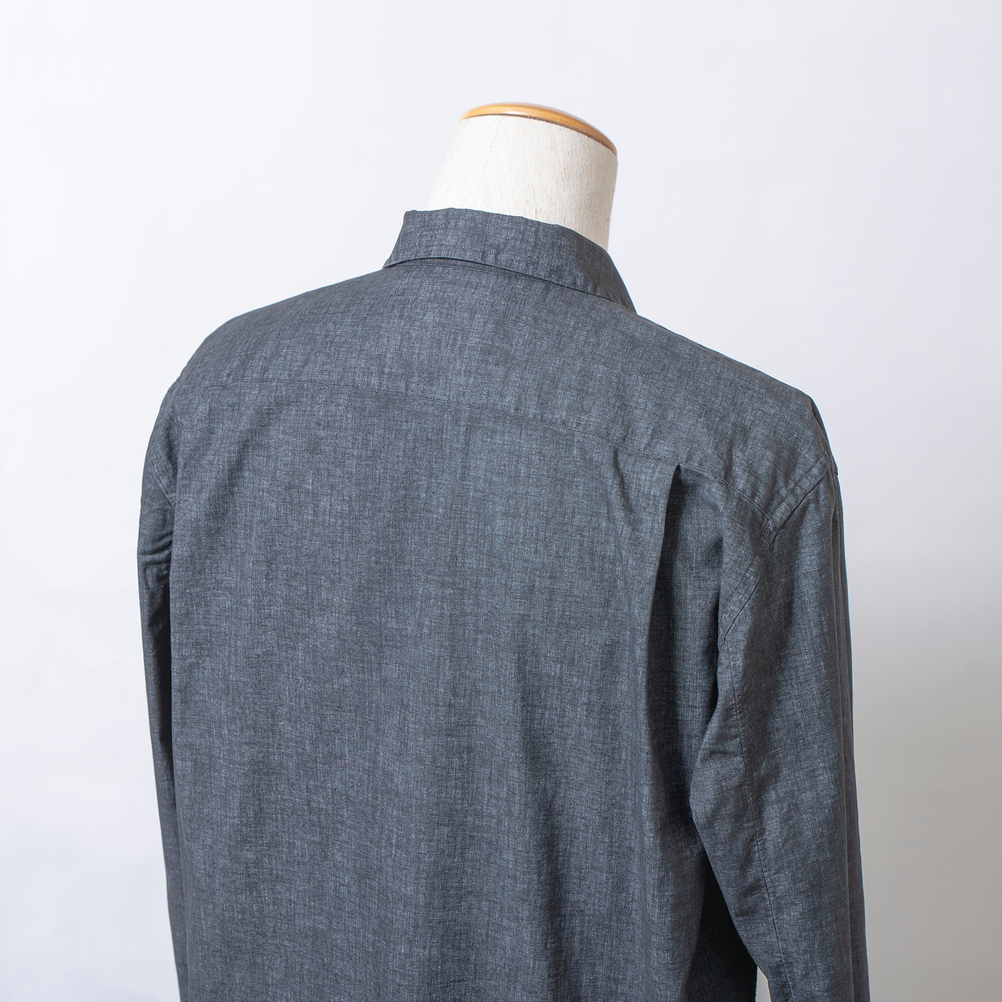 コムデギャルソン COMME des GARCONS SHIRT ジップアップ デニムシャツ コットンポリウレタン M フランス製 川久保玲 トップス 長袖シャツ